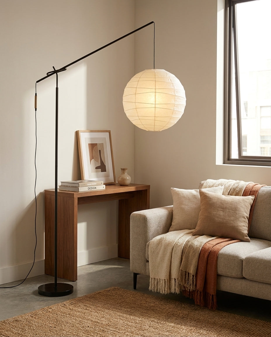 Silvermere Paper Floor Light