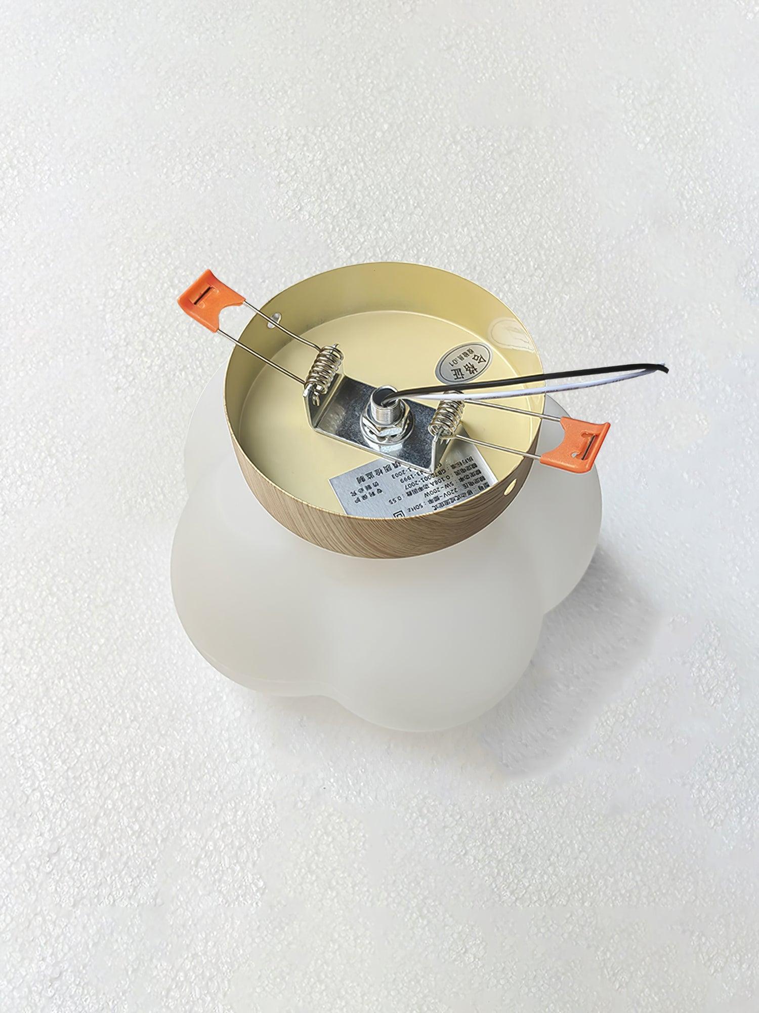 Vontes Nordic Art Flower Mini Ceiling Lamp-Neutral Decor