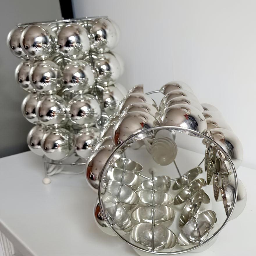 Lirra Steel Futuristic Table Lamp-Neutral Decor