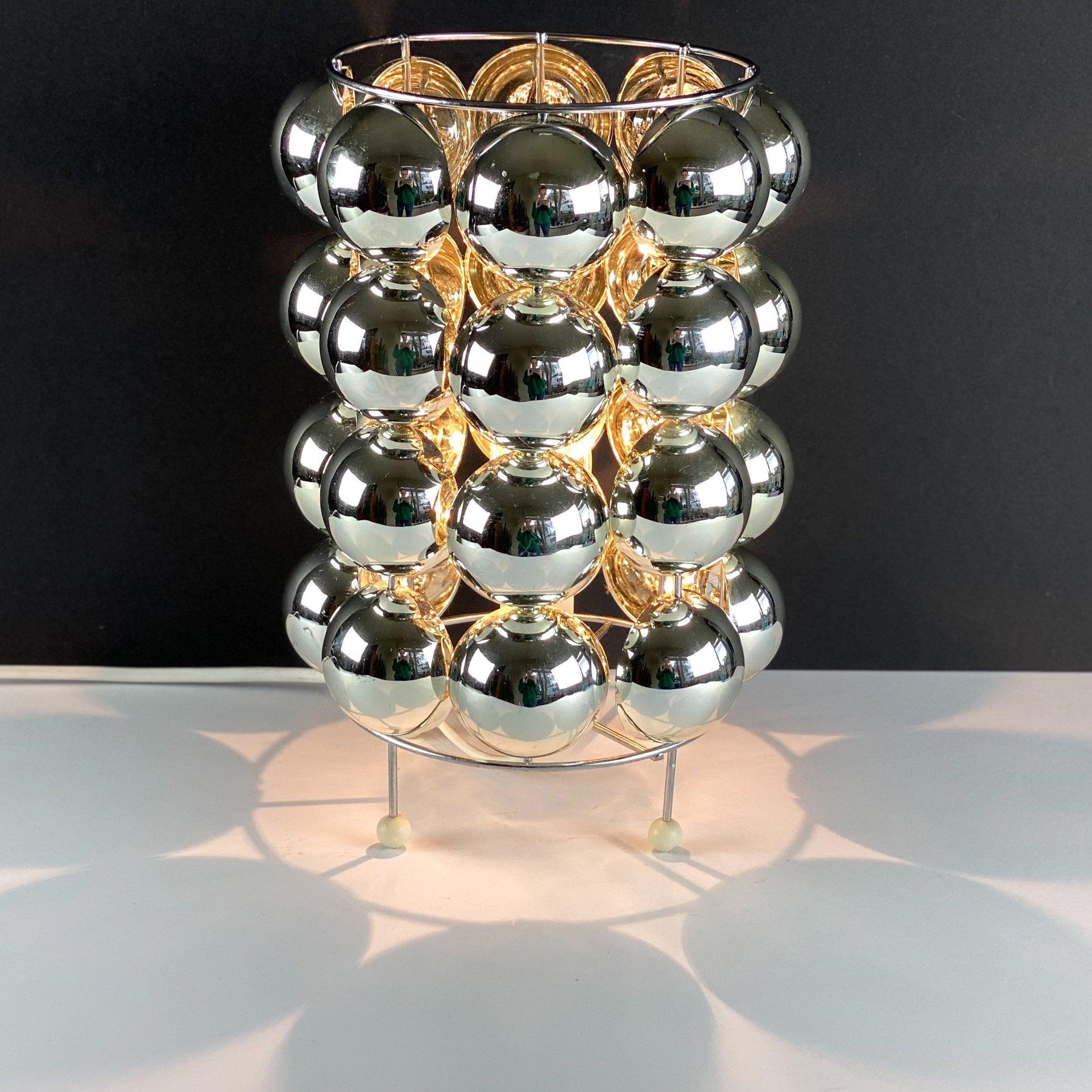Lirra Steel Futuristic Table Lamp-Neutral Decor