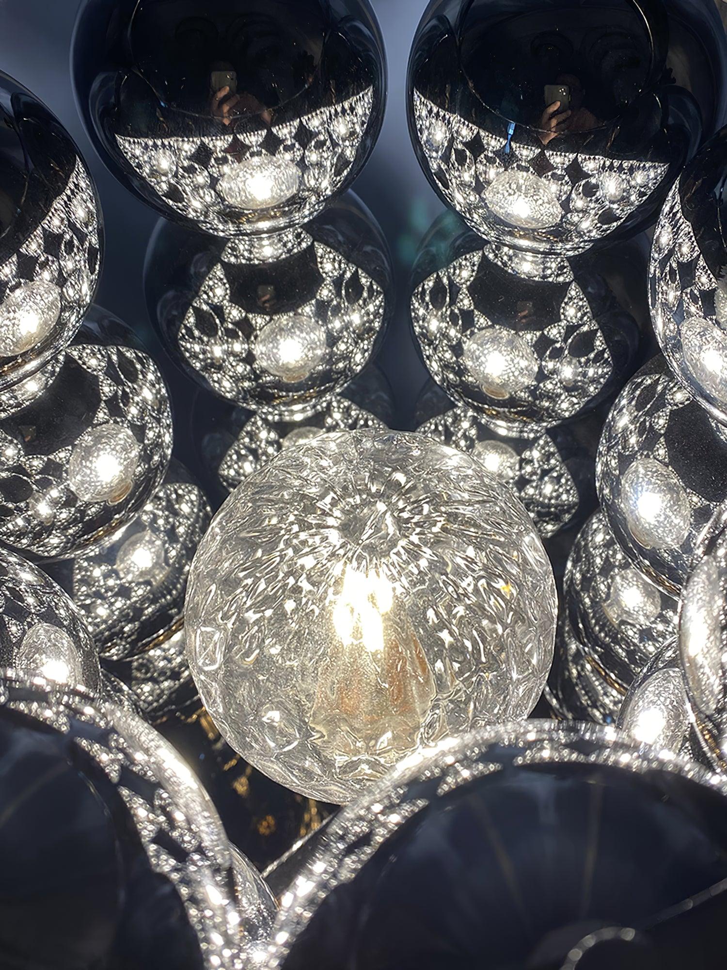 Lirra Steel Futuristic Table Lamp-Neutral Decor