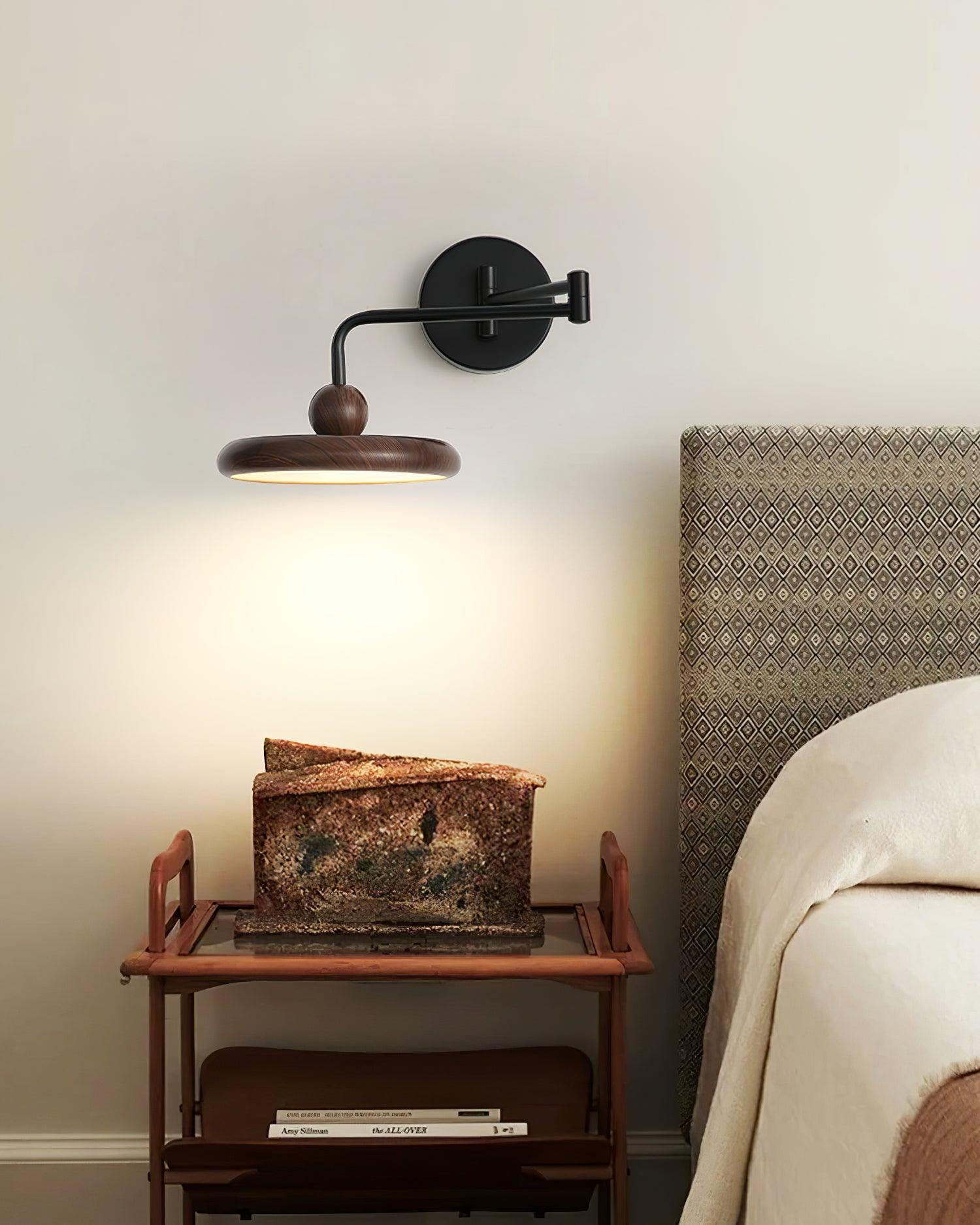 Tavo Wooden Wall Light-Neutral Decor