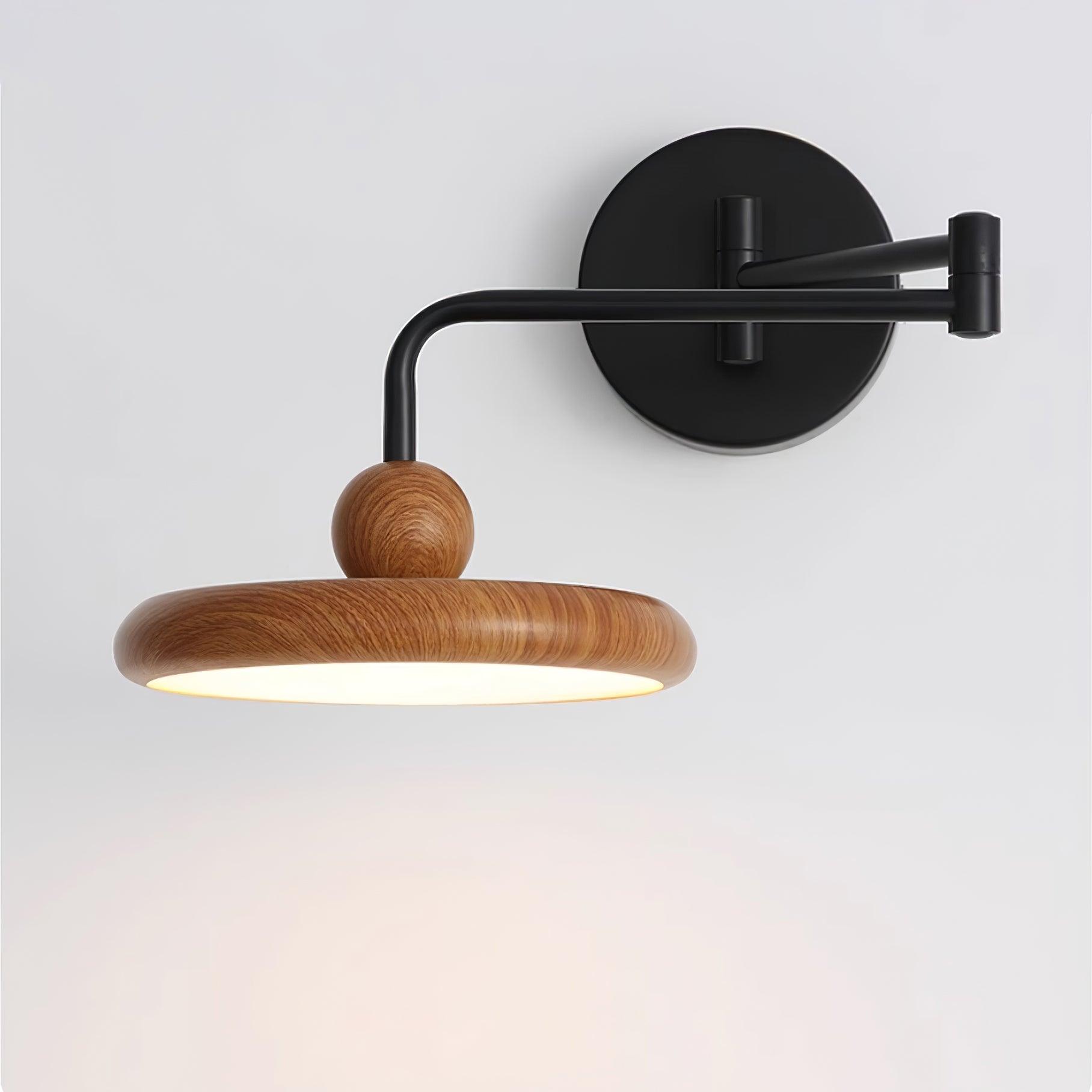 Tavo Wooden Wall Light-Neutral Decor