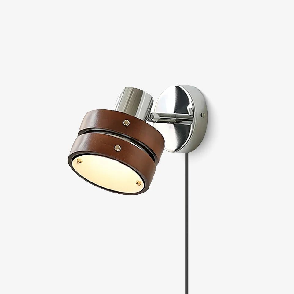 Nildes Wood Classic Wall Lamp-Neutral Decor