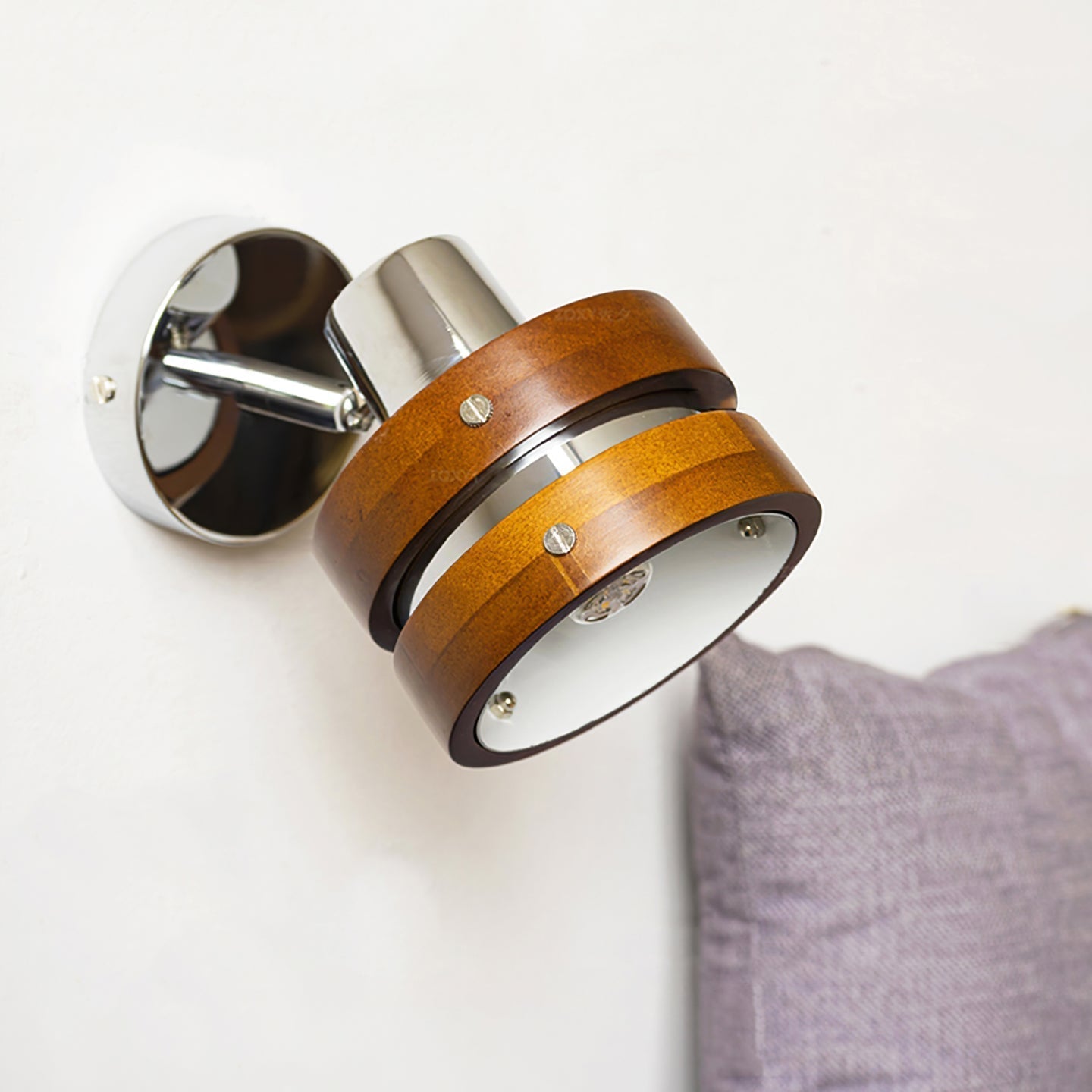 Avenor Premium Nordic Art Walnut Wall Lamp-Neutral Decor