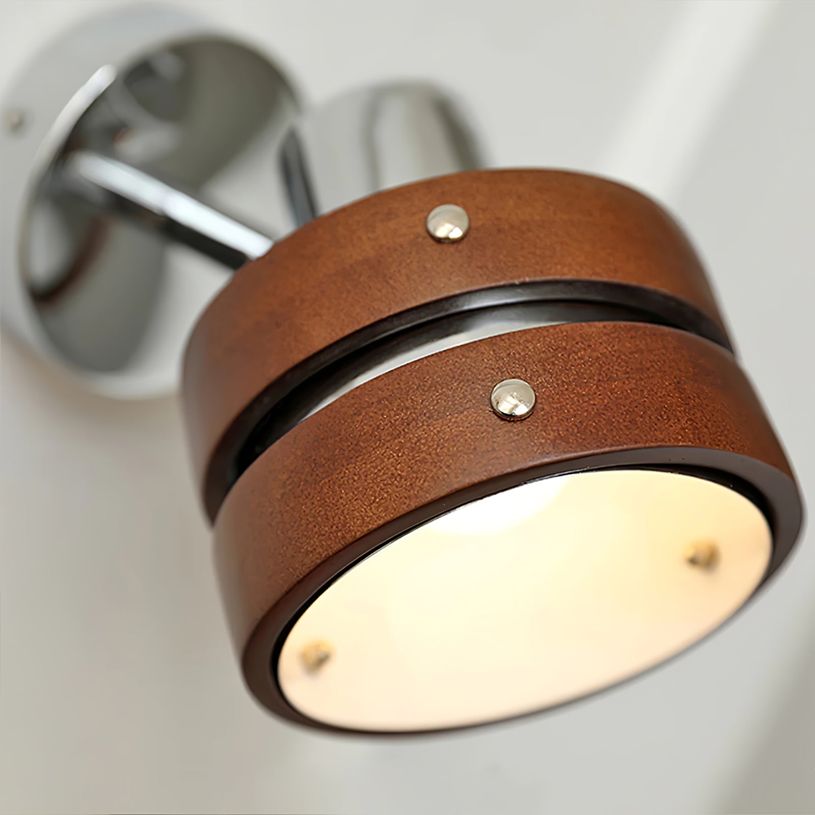 Avenor Premium Nordic Art Walnut Wall Lamp-Neutral Decor