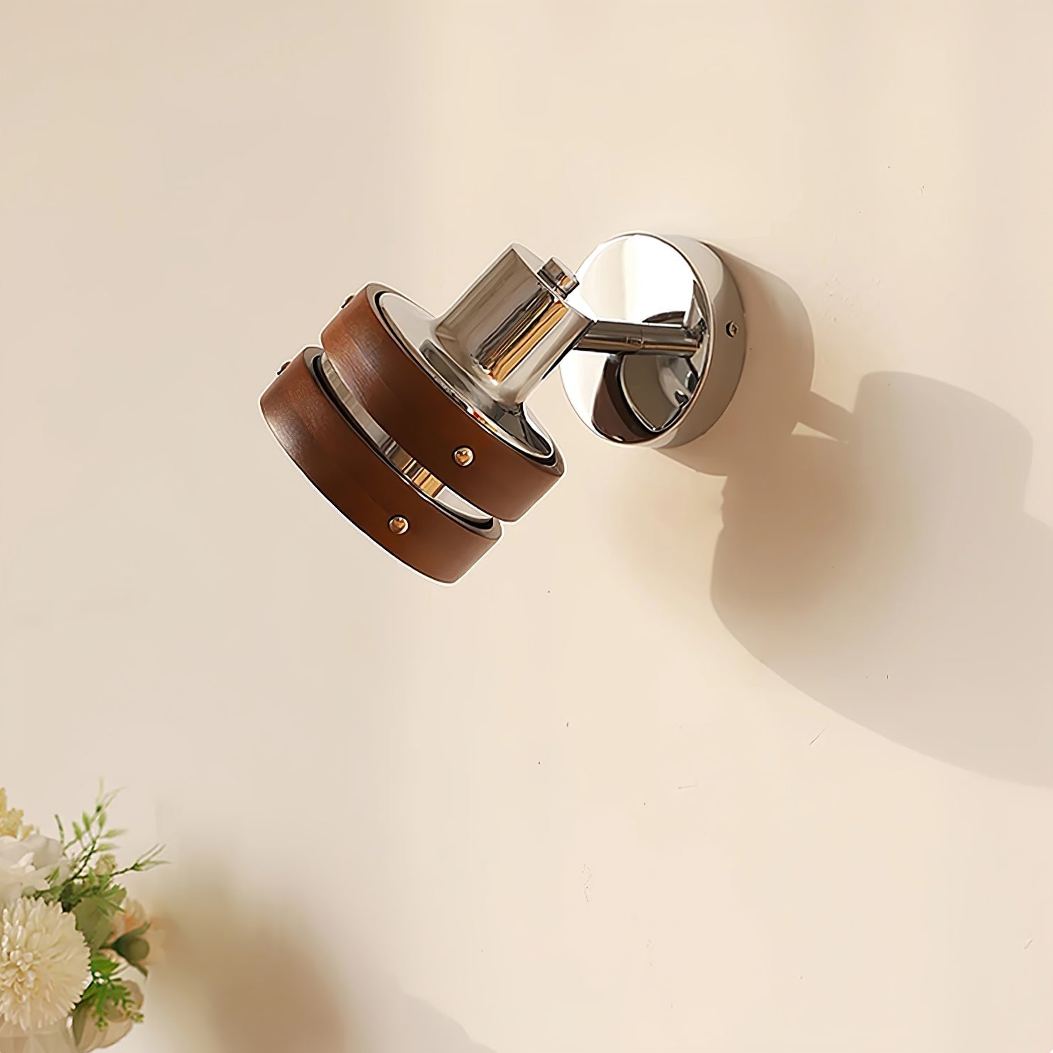 Avenor Premium Nordic Art Walnut Wall Lamp-Neutral Decor