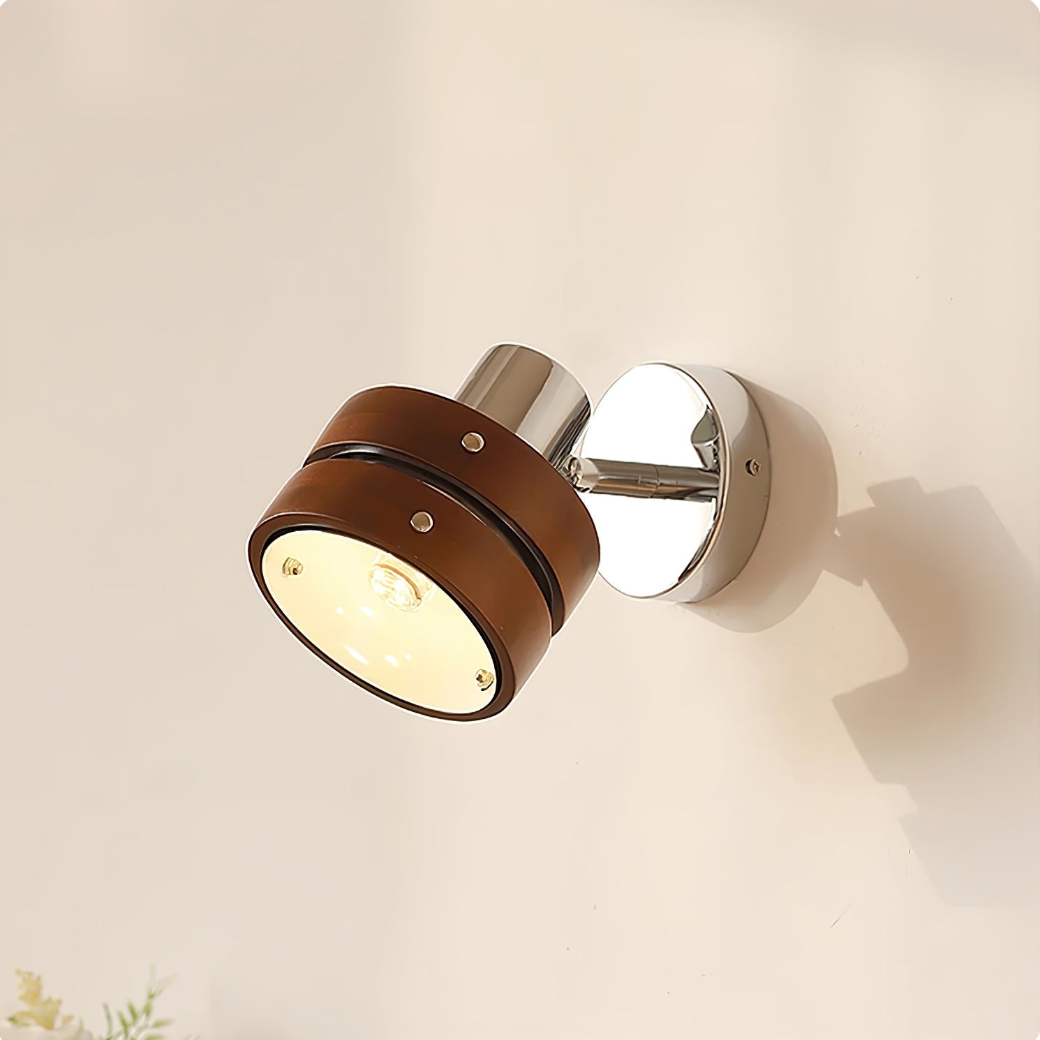 Avenor Premium Nordic Art Walnut Wall Lamp-Neutral Decor