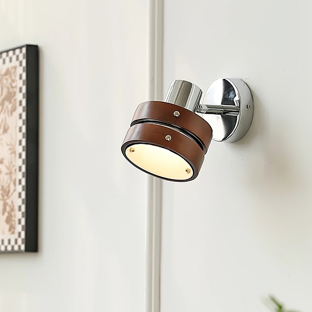 Avenor Premium Nordic Art Walnut Wall Lamp-Neutral Decor