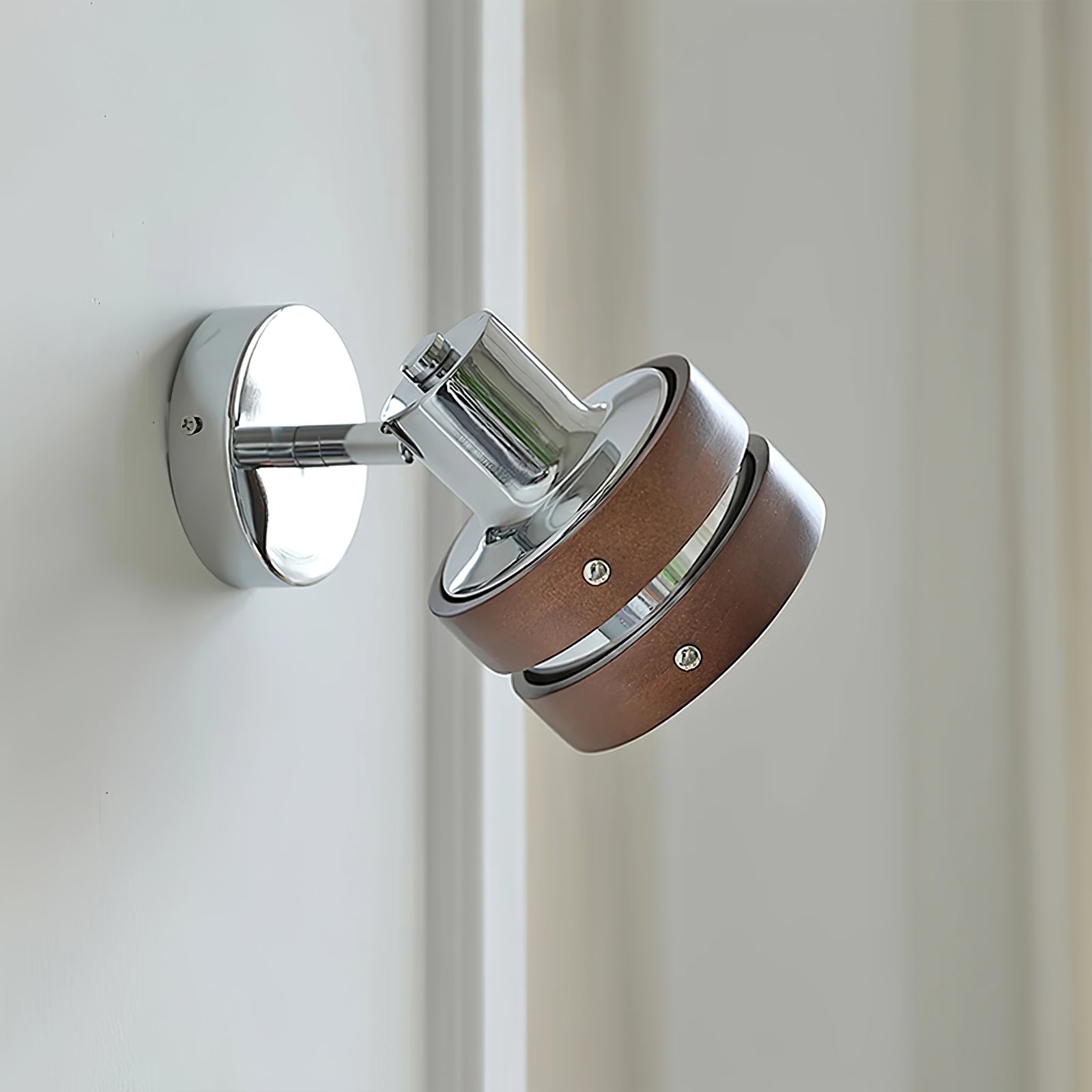Avenor Premium Nordic Art Walnut Wall Lamp-Neutral Decor