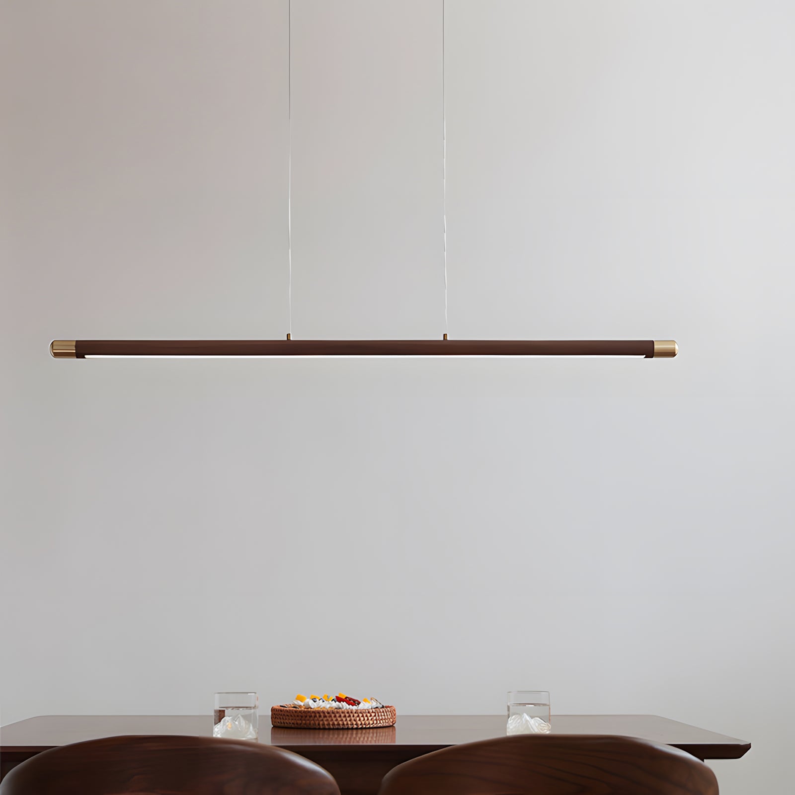 Dash Wood Linear Pendant Light