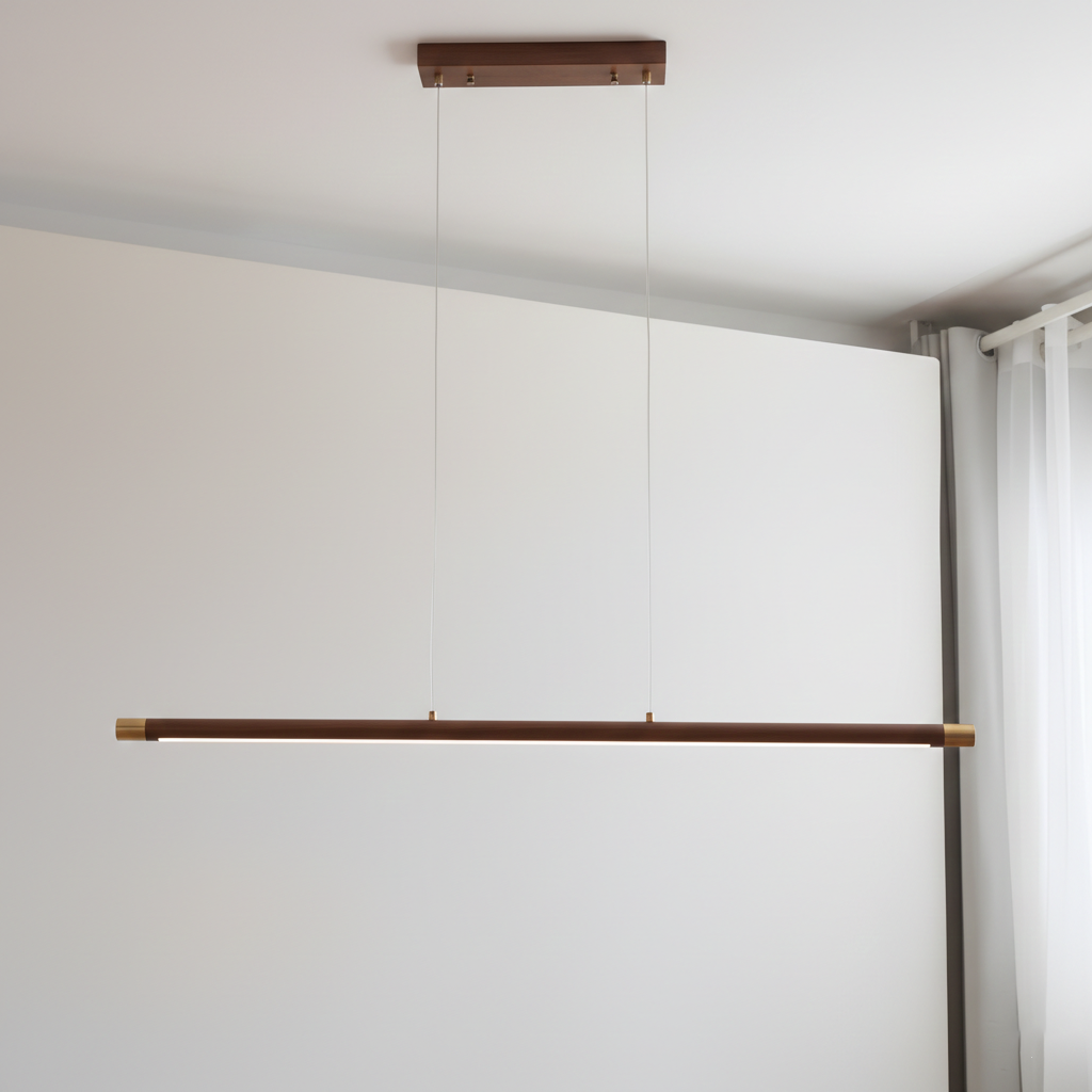 Dash Wood Linear Pendant Light