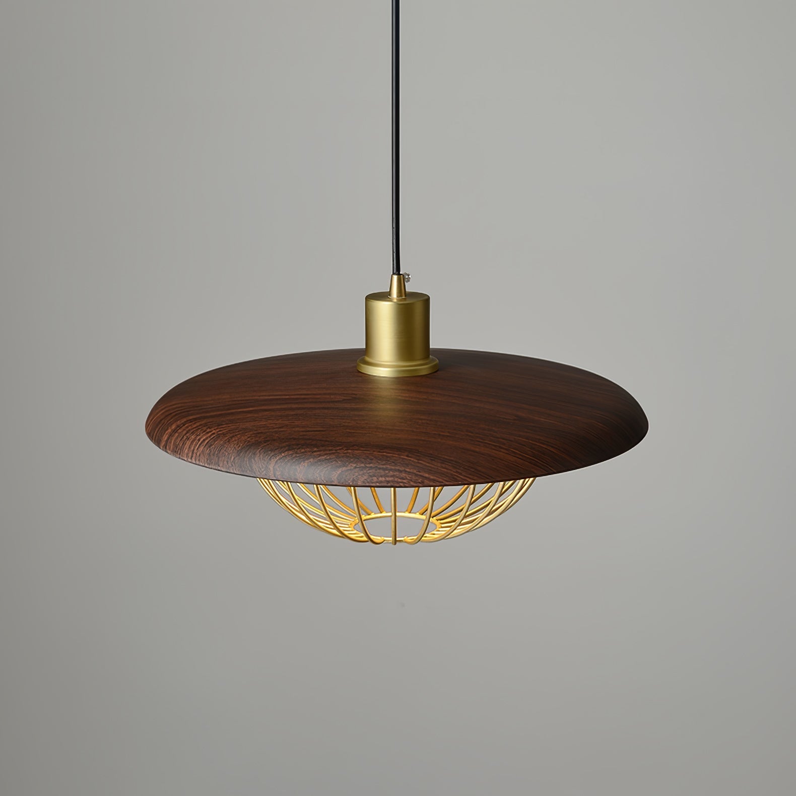 Fyrel Wood Retro Vintage Pendant Lamp-Neutral Decor