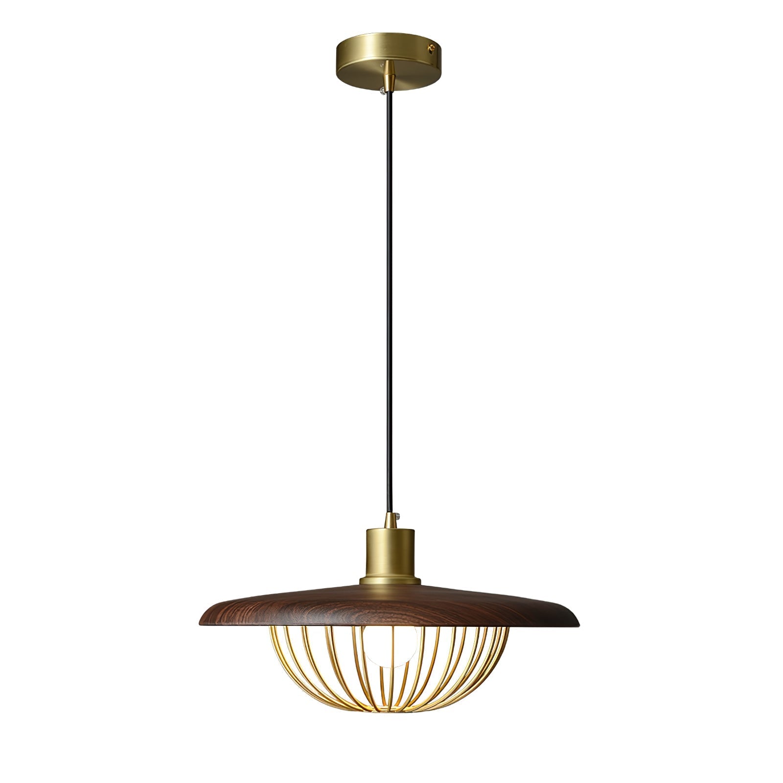 Fyrel Wood Retro Vintage Pendant Lamp-Neutral Decor