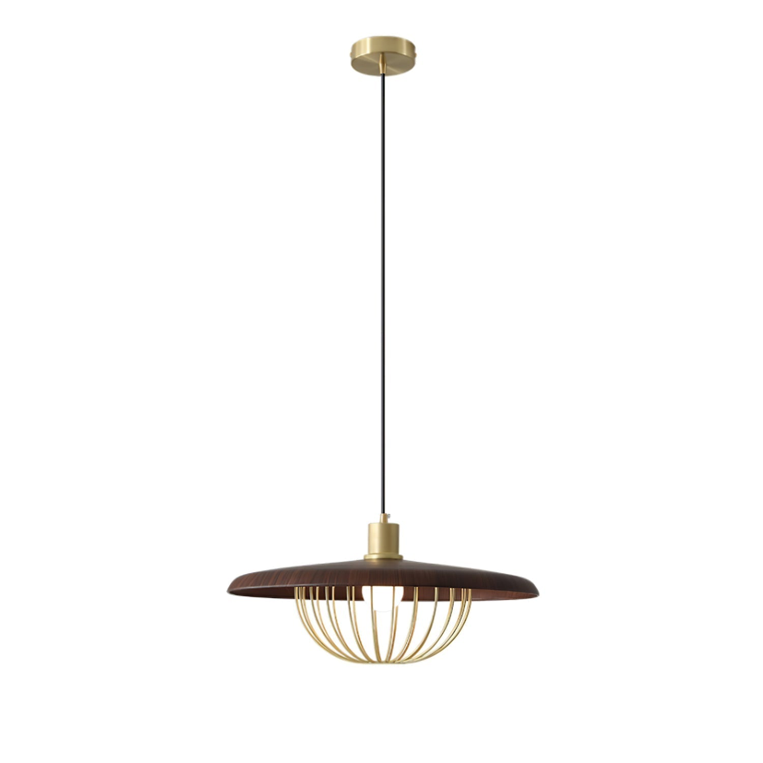 Fyrel Wood Retro Vintage Pendant Lamp-Neutral Decor