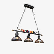 Rivi Chandelier Billiard Ball Black Glass Modern-Neutral Decor