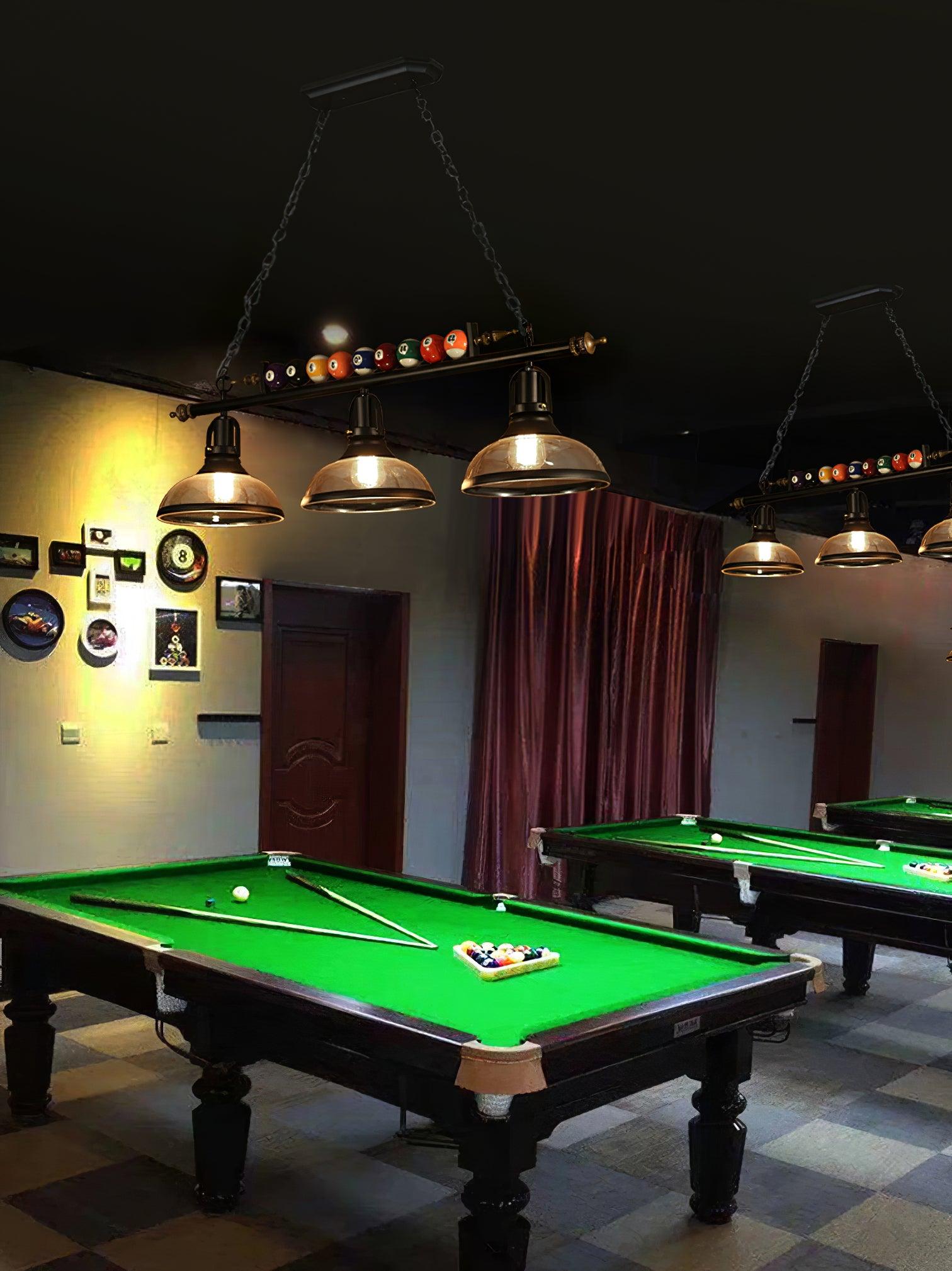 Rivi Chandelier Billiard Ball Black Glass Modern-Neutral Decor