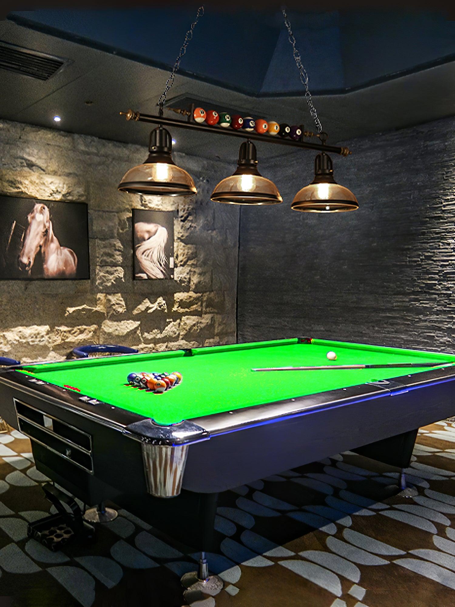Rivi Chandelier Billiard Ball Black Glass Modern-Neutral Decor