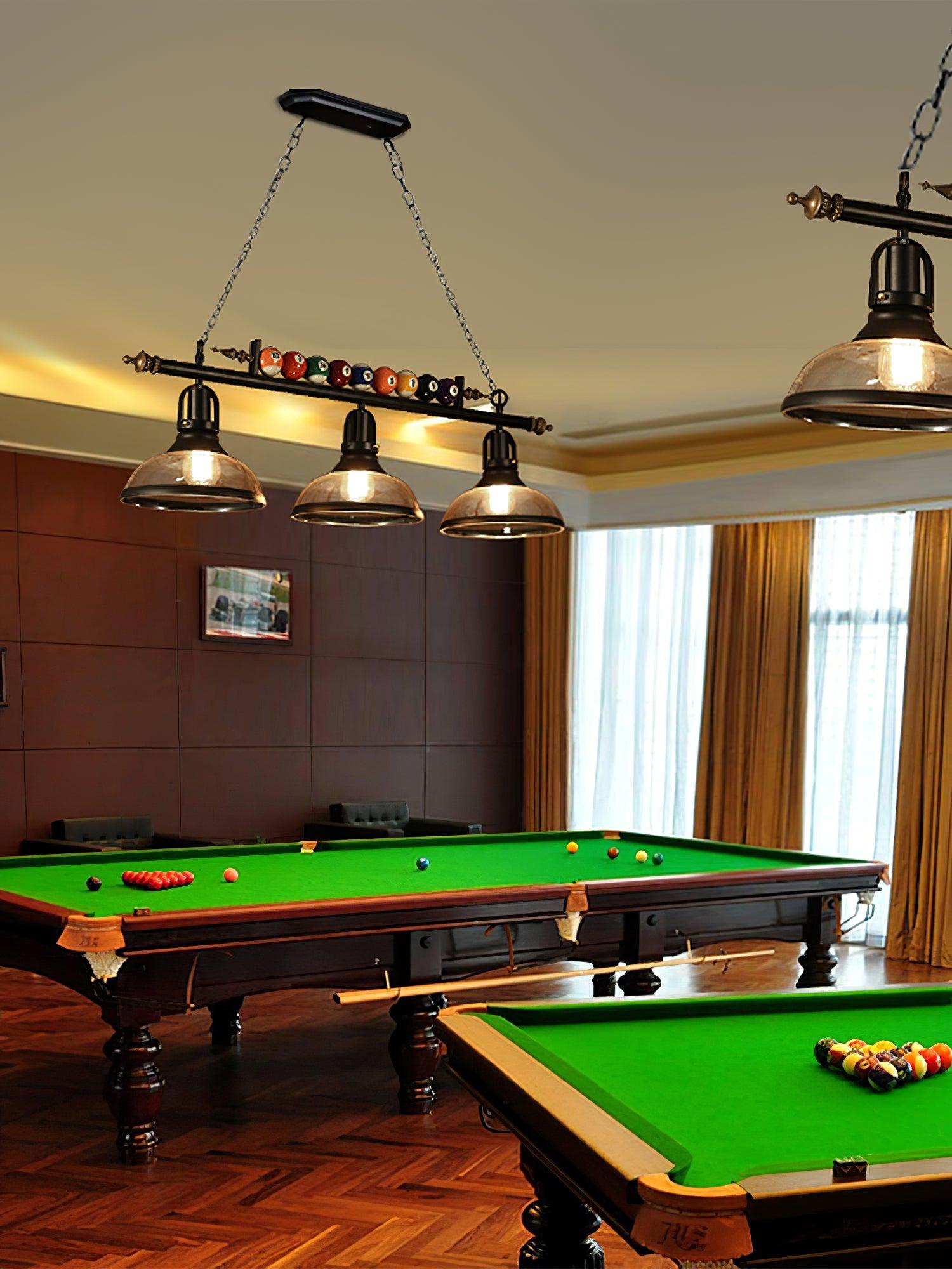 Rivi Chandelier Billiard Ball Black Glass Modern-Neutral Decor