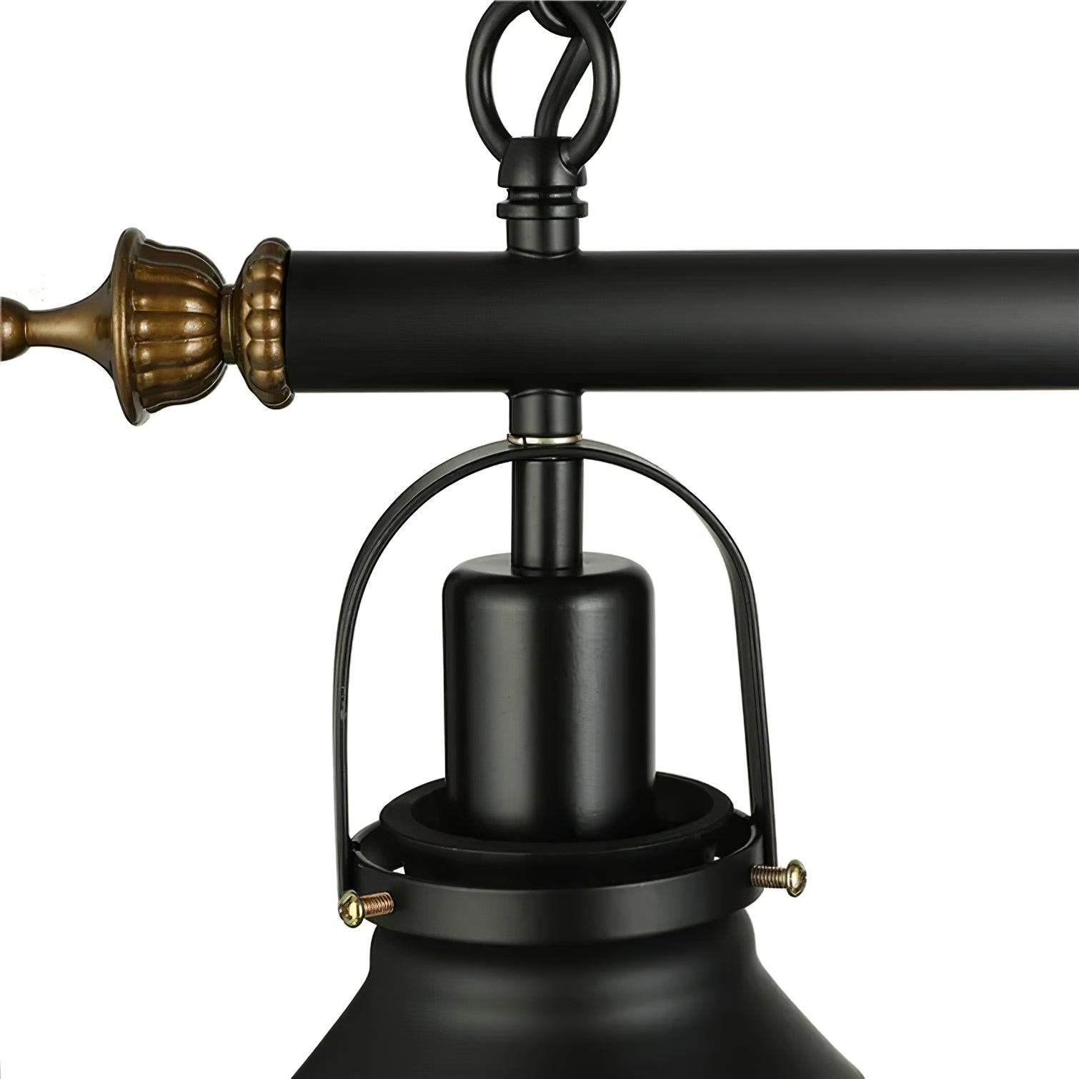 Rivi Chandelier Billiard Ball Black Glass Modern-Neutral Decor