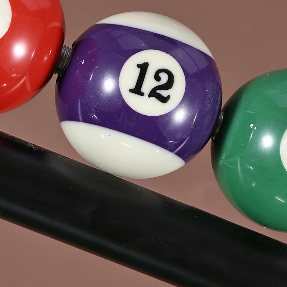 Rivi Chandelier Billiard Ball Black Glass Modern-Neutral Decor
