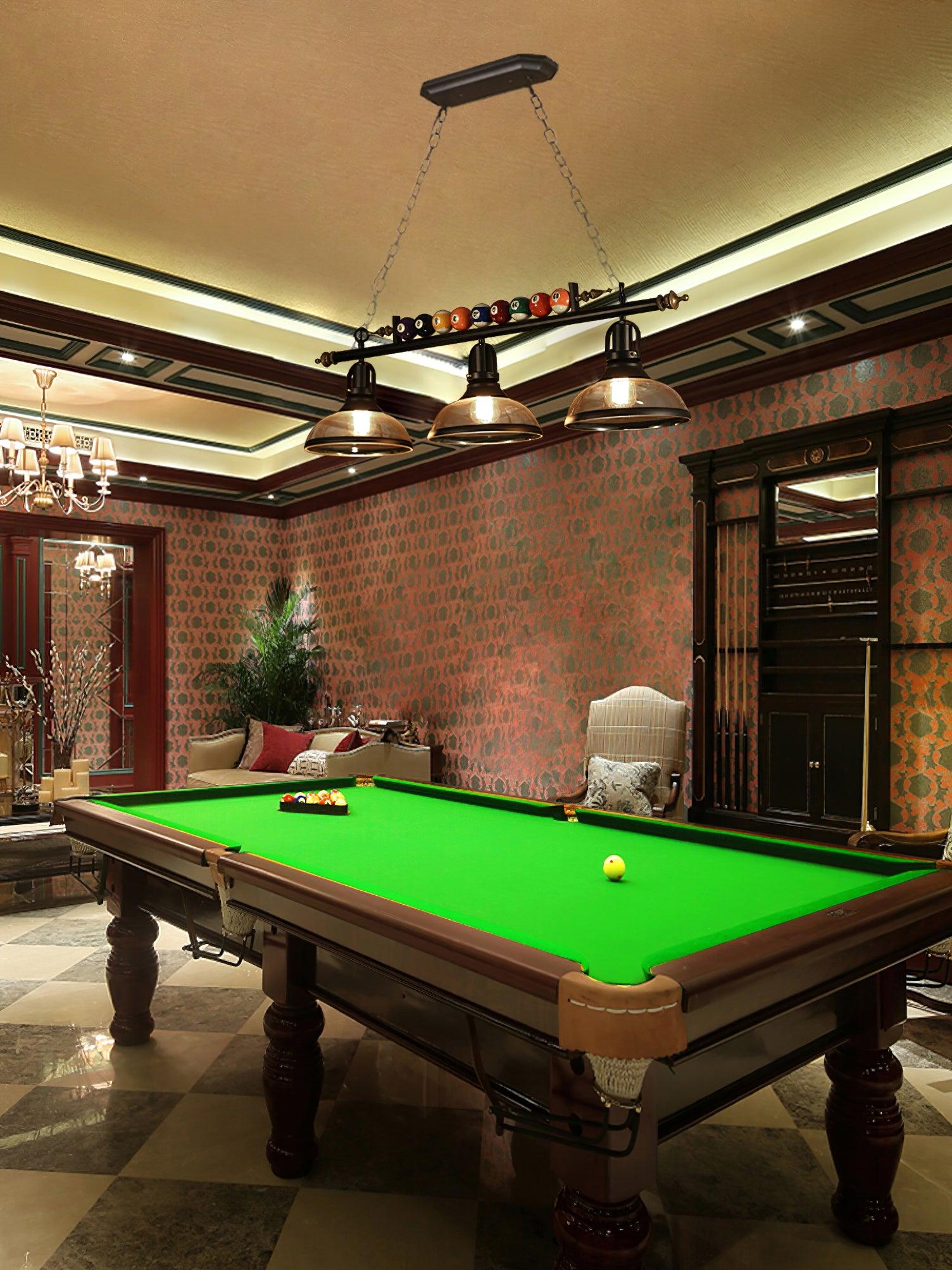 Rivi Chandelier Billiard Ball Black Glass Modern-Neutral Decor