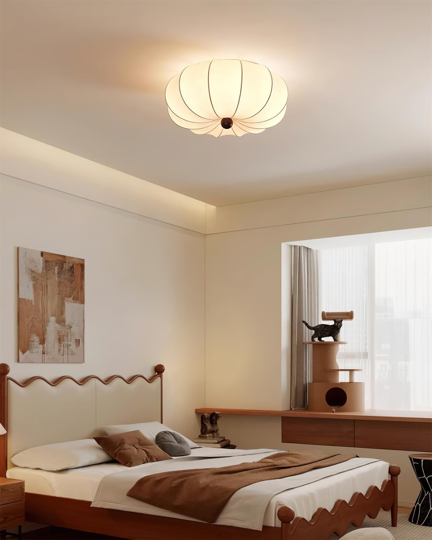 Novia Soft Glow Flush Mount Ceiling Light