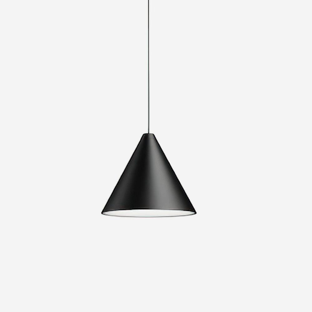 Pendant Light  Black Cone Shade Industrial