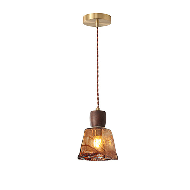 Dimensions diagram for the Keju Pendant Light models.