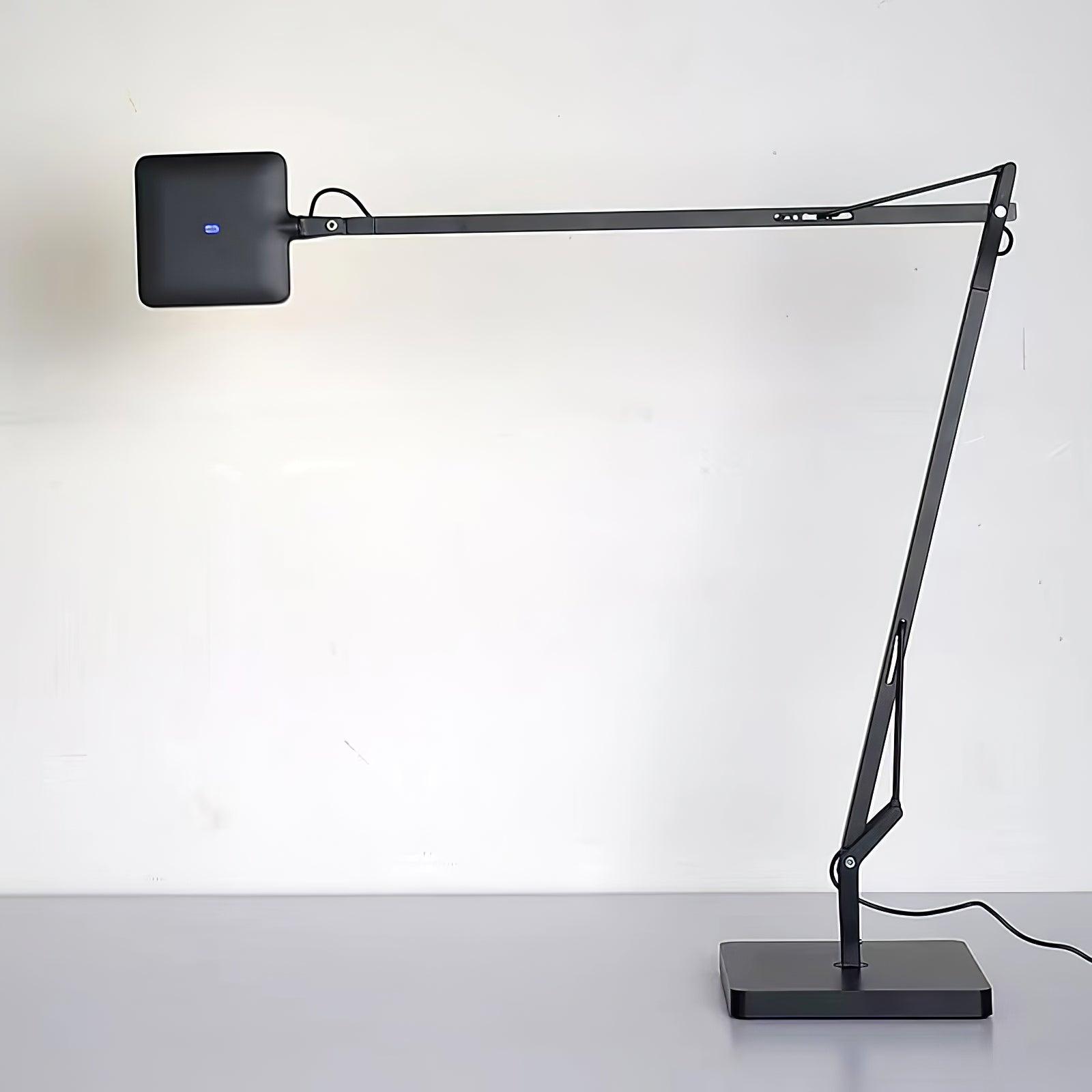 Tevenu Aluminum Industrial Table Lamp-Neutral Decor