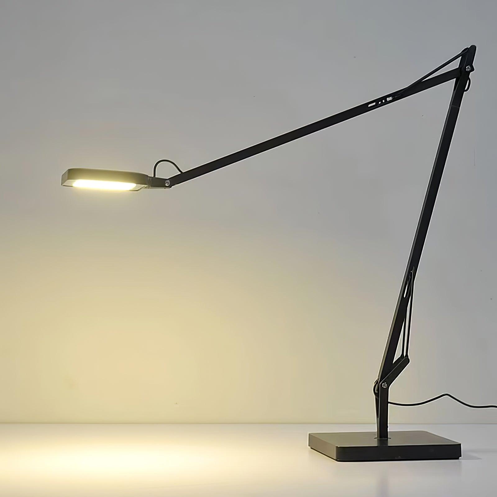 Tevenu Aluminum Industrial Table Lamp-Neutral Decor