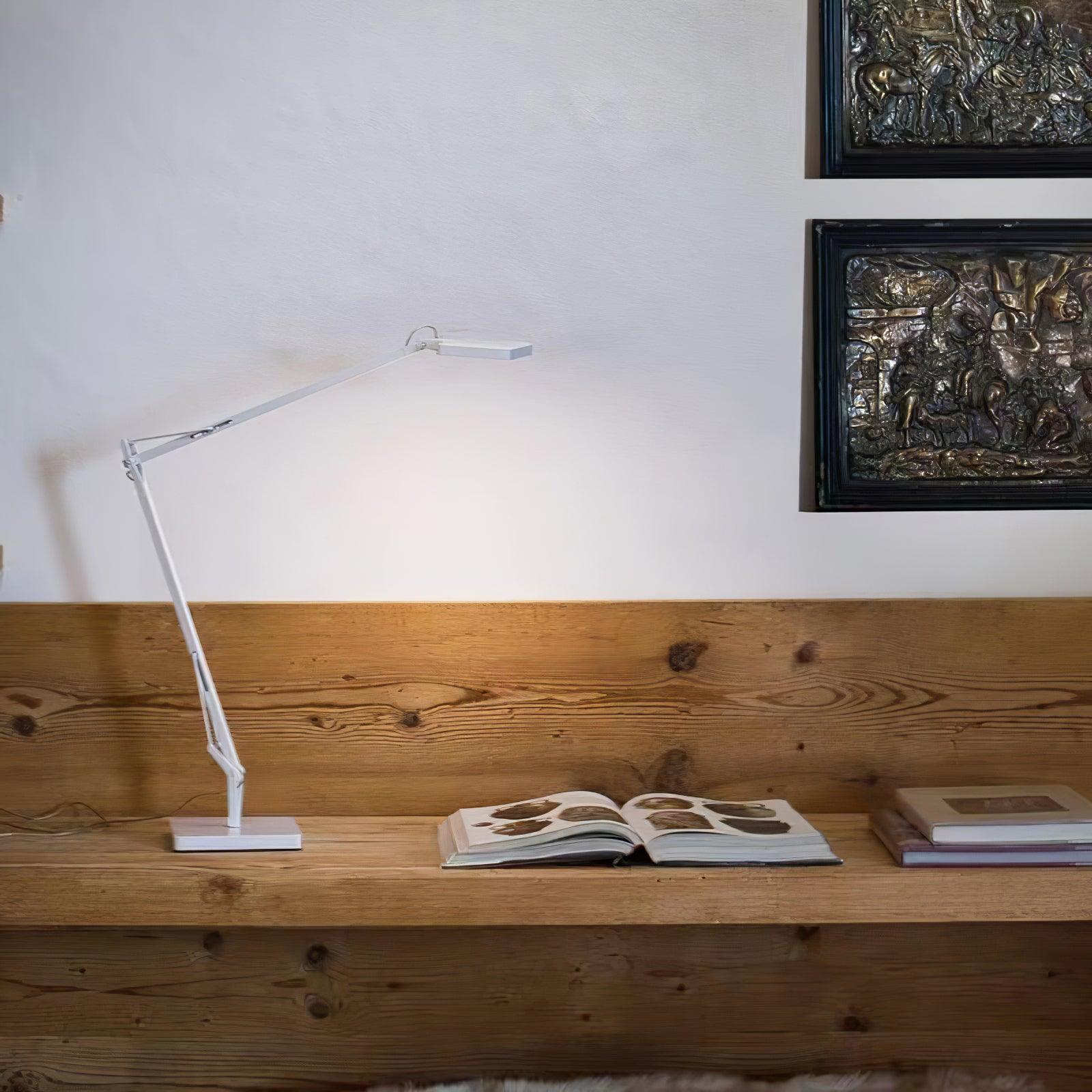 Tevenu Aluminum Industrial Table Lamp-Neutral Decor