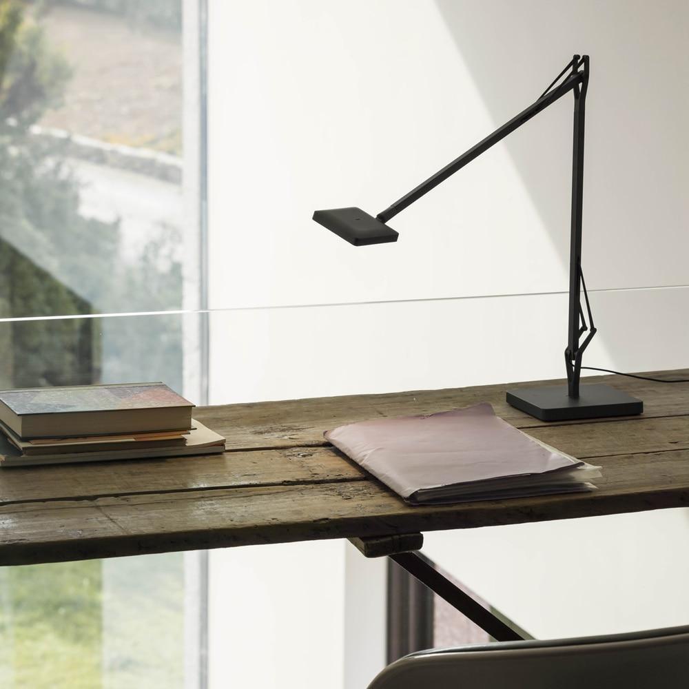 Tevenu Aluminum Industrial Table Lamp-Neutral Decor
