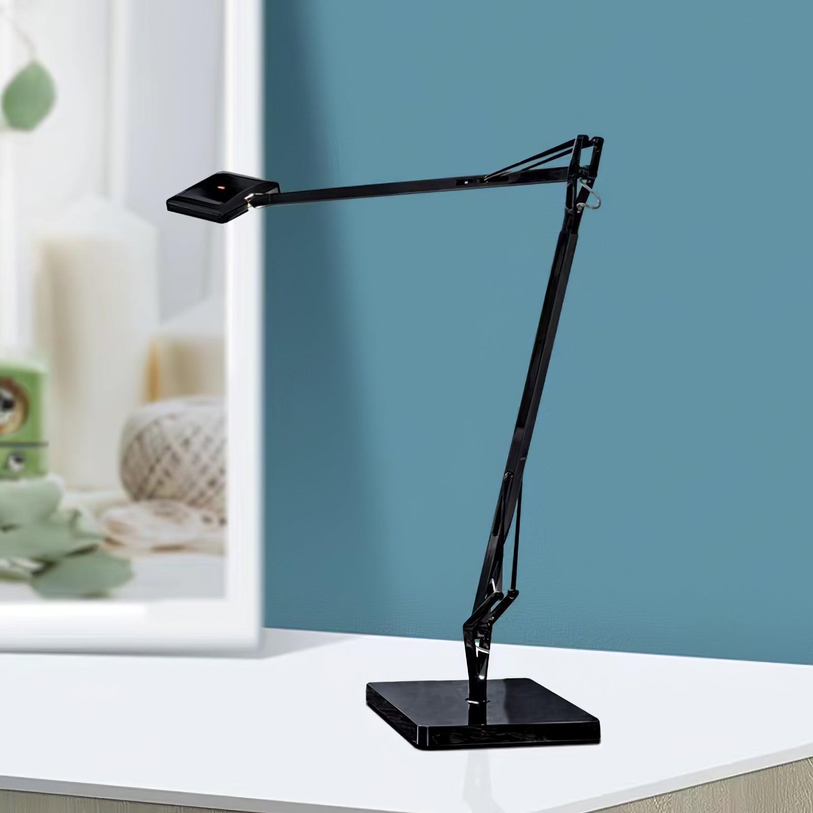 Tevenu Aluminum Industrial Table Lamp-Neutral Decor