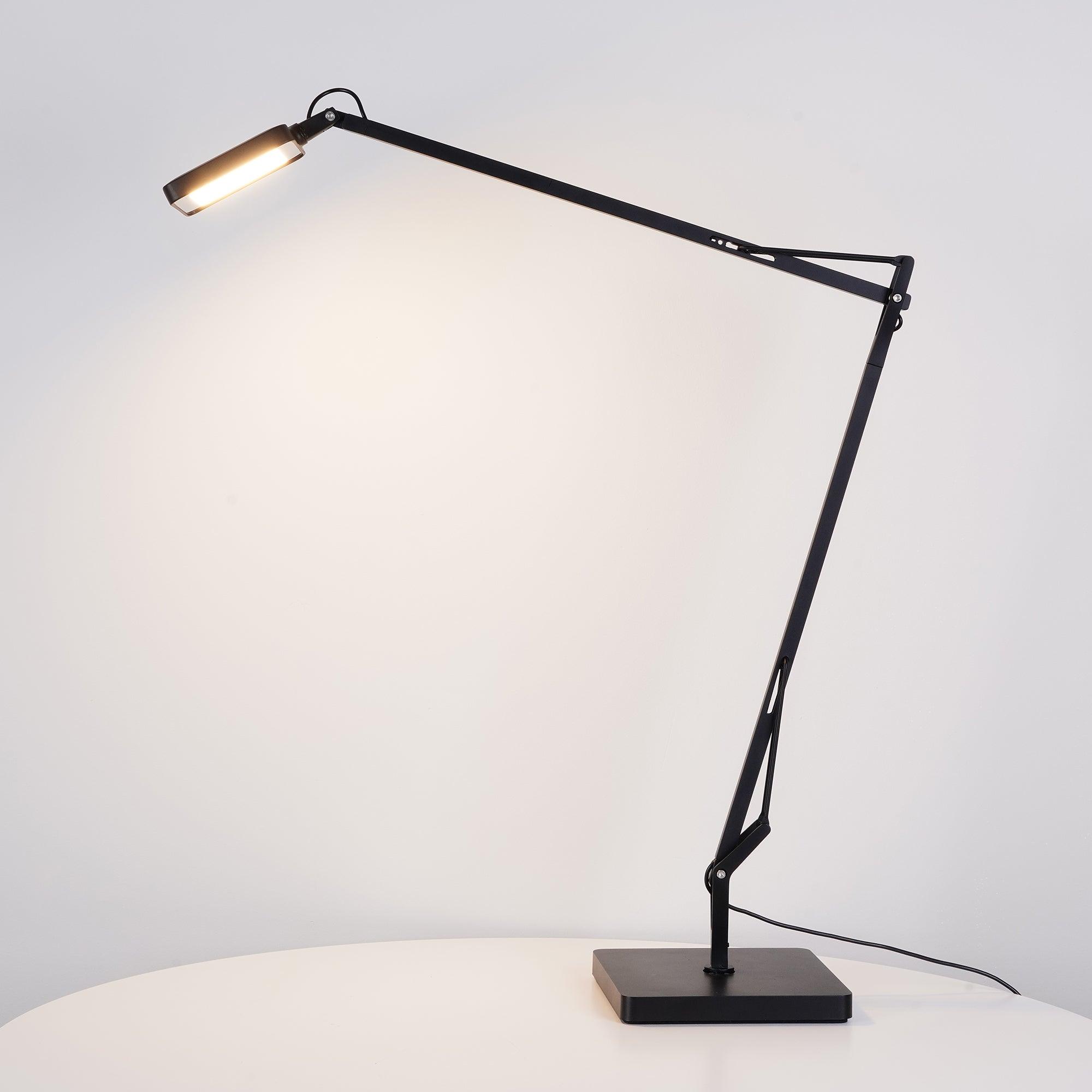 Tevenu Aluminum Industrial Table Lamp-Neutral Decor