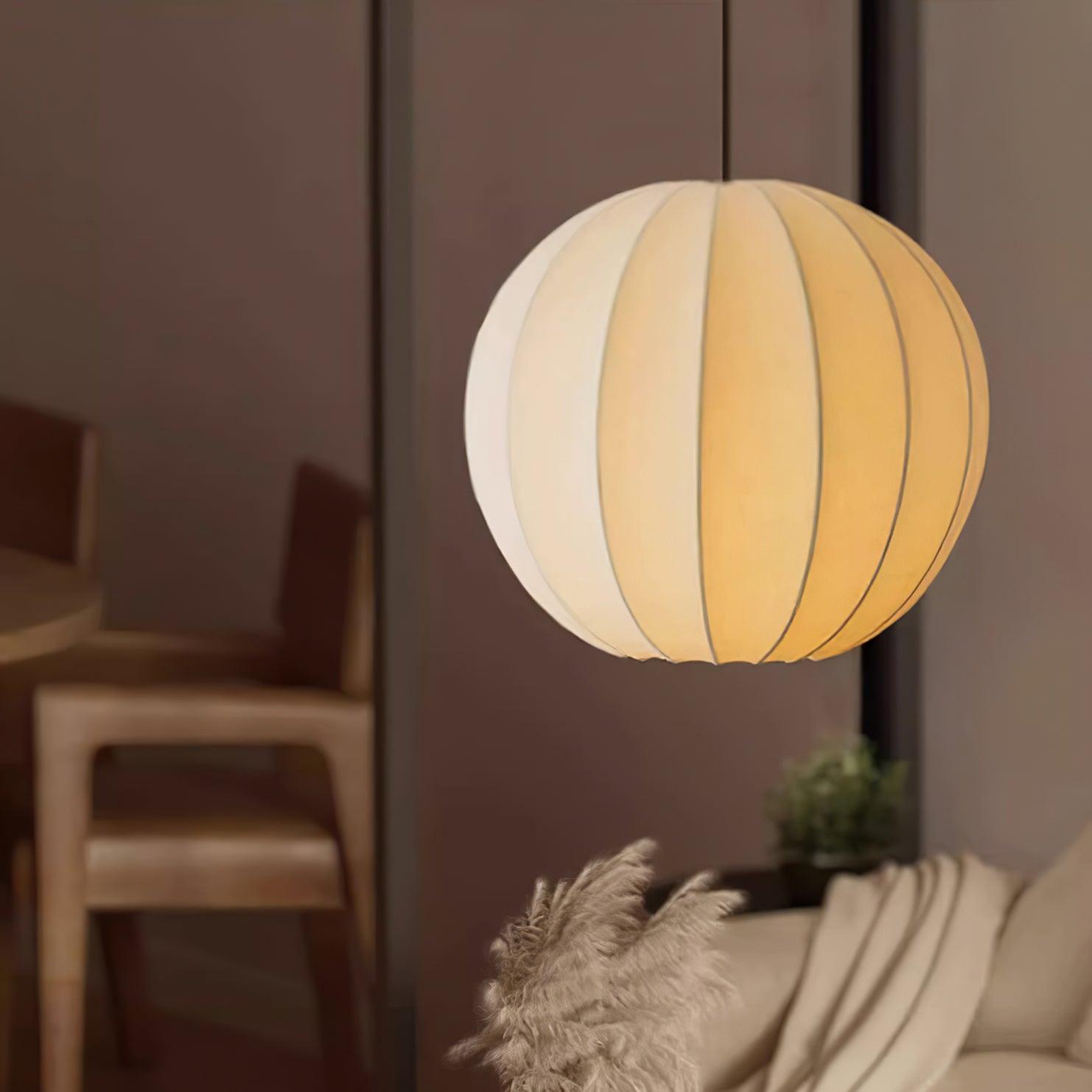 Brinor Silk Scandinavian Pendant Lamp-Neutral Decor