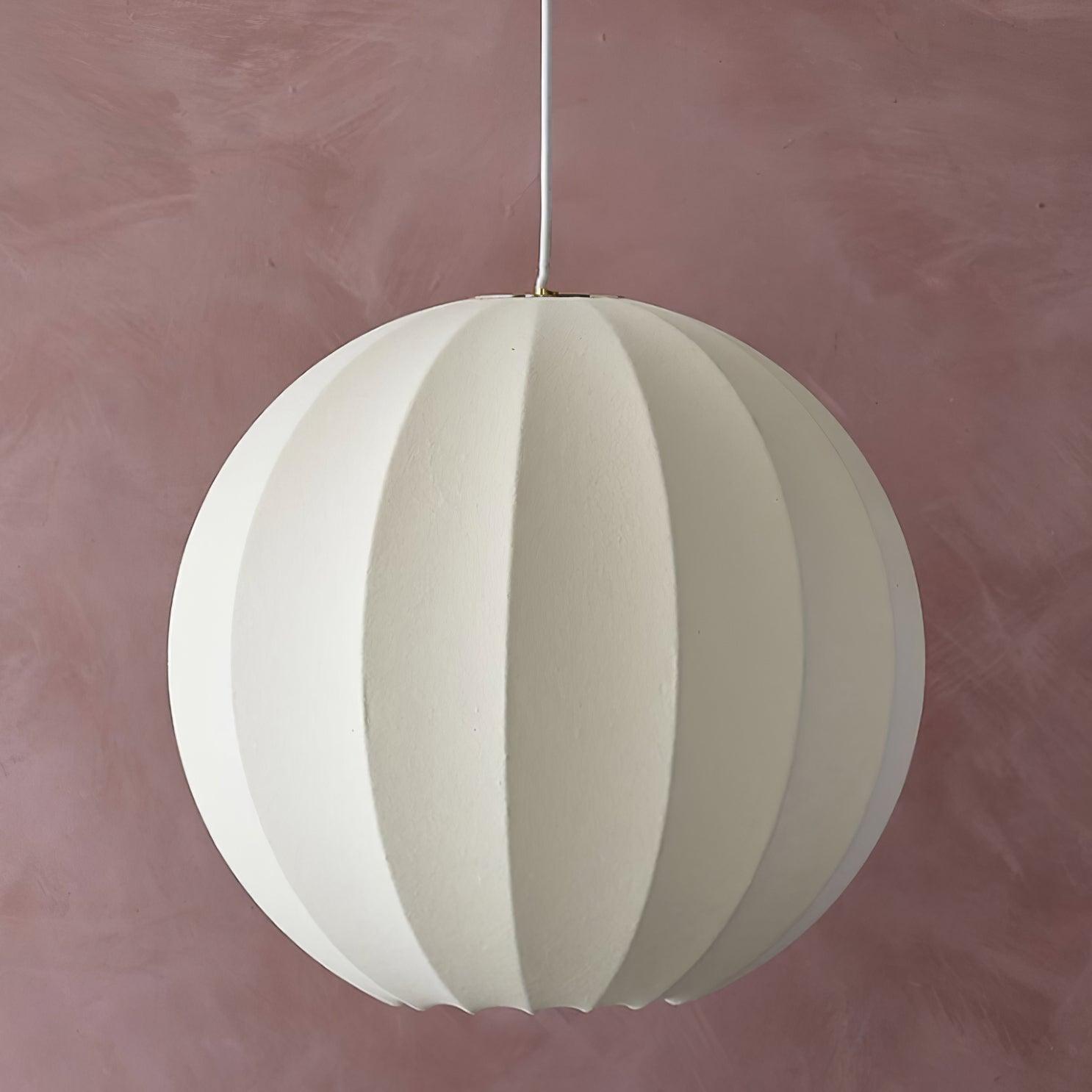 Brinor Silk Scandinavian Pendant Lamp-Neutral Decor
