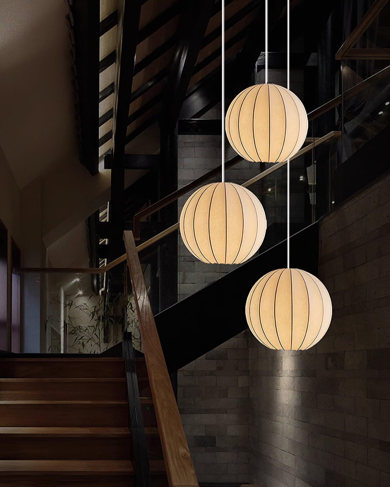 Brinor Silk Scandinavian Pendant Lamp-Neutral Decor