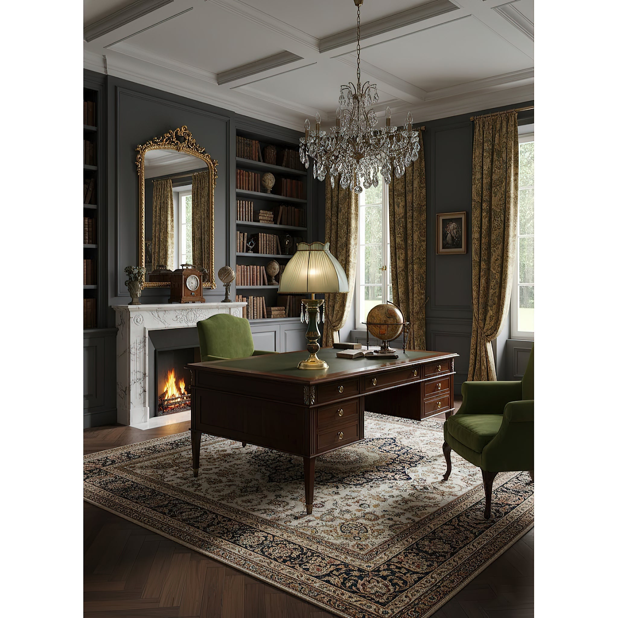Full view of the Kenton Table Lamp against a plain background.