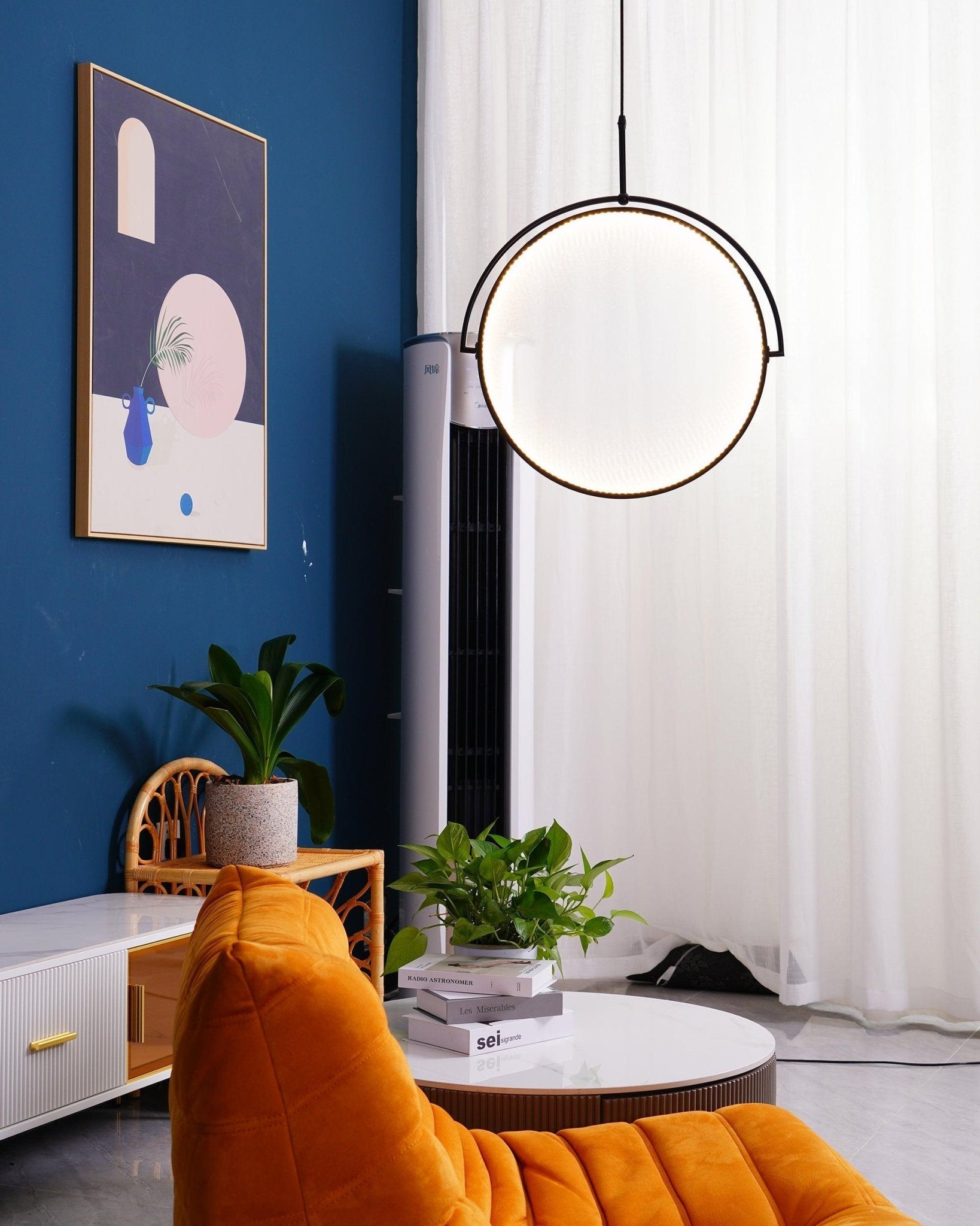 Bennett Modern Pendant Light-Neutral Decor