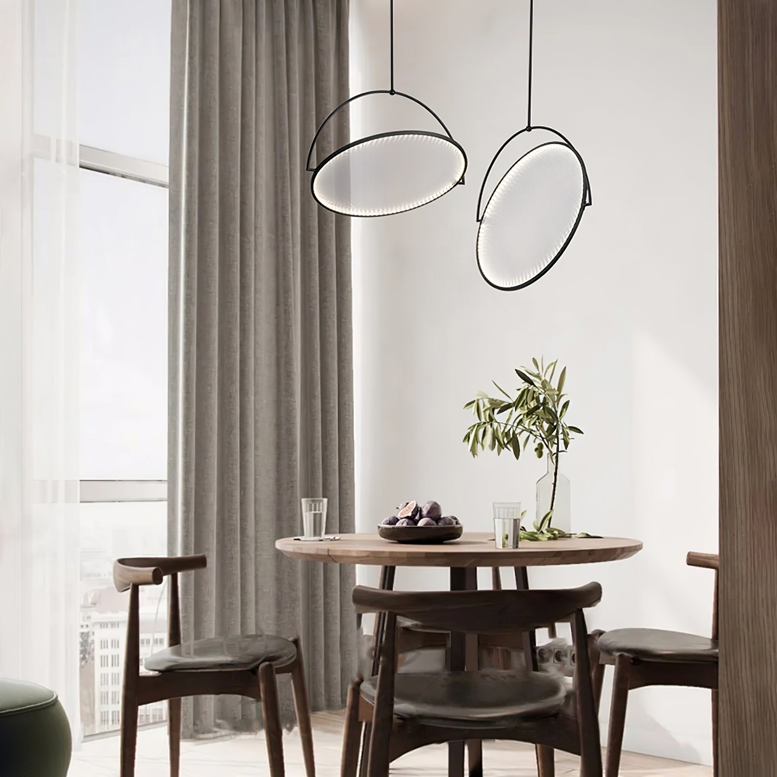 Bennett Modern Pendant Light-Neutral Decor