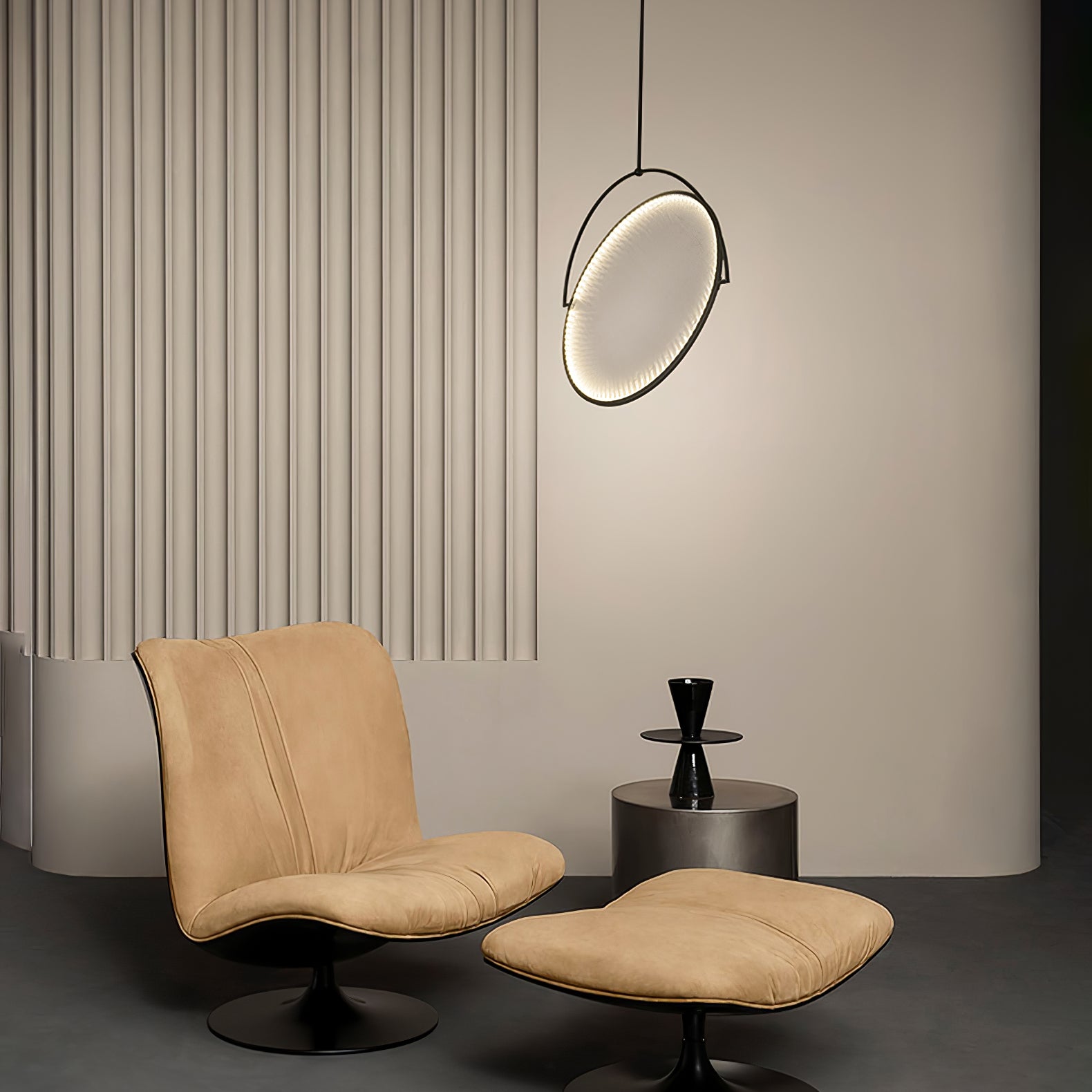 Bennett Modern Pendant Light-Neutral Decor