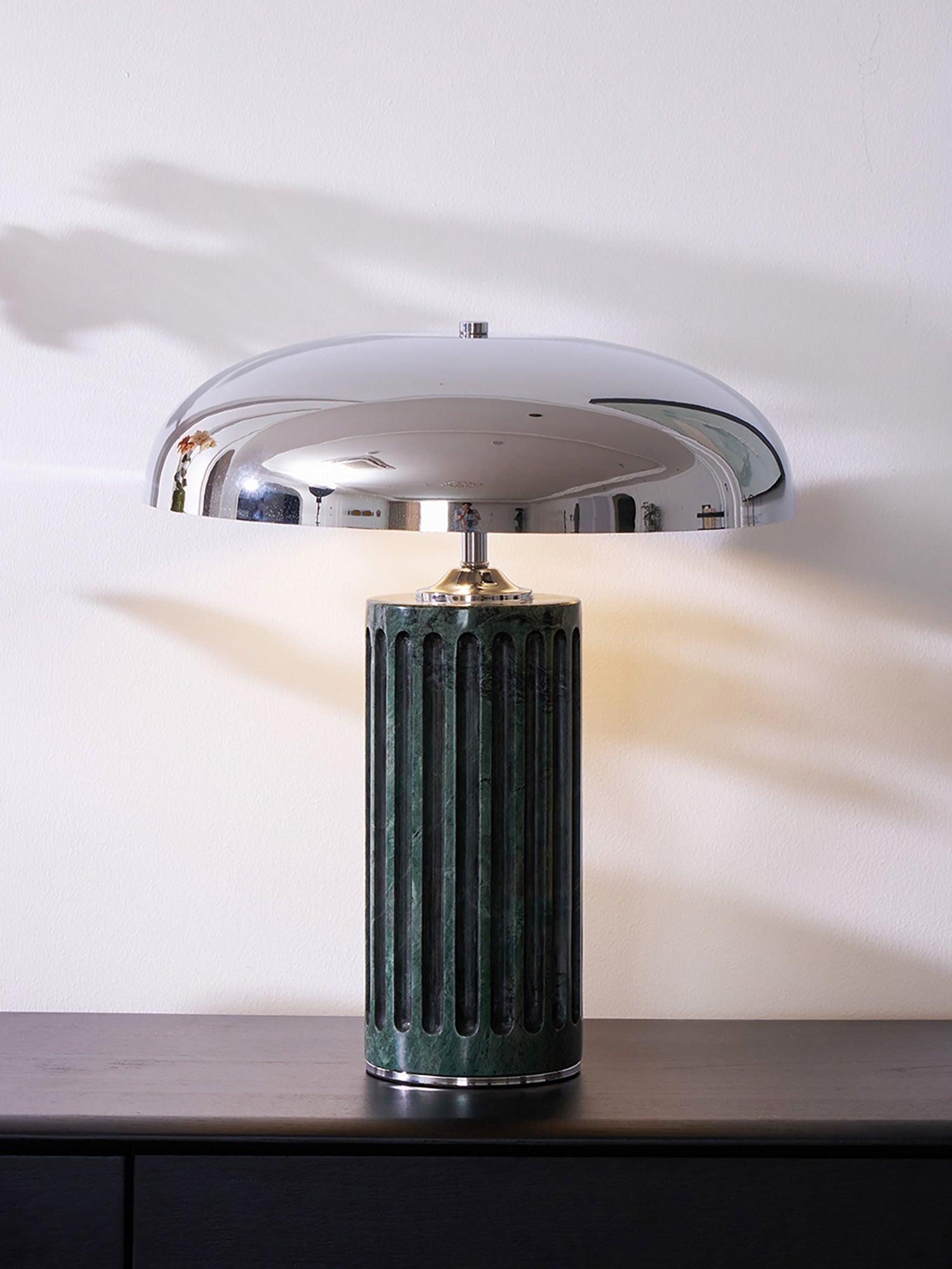Zenith Modern Marble Table Lamp-Neutral Decor