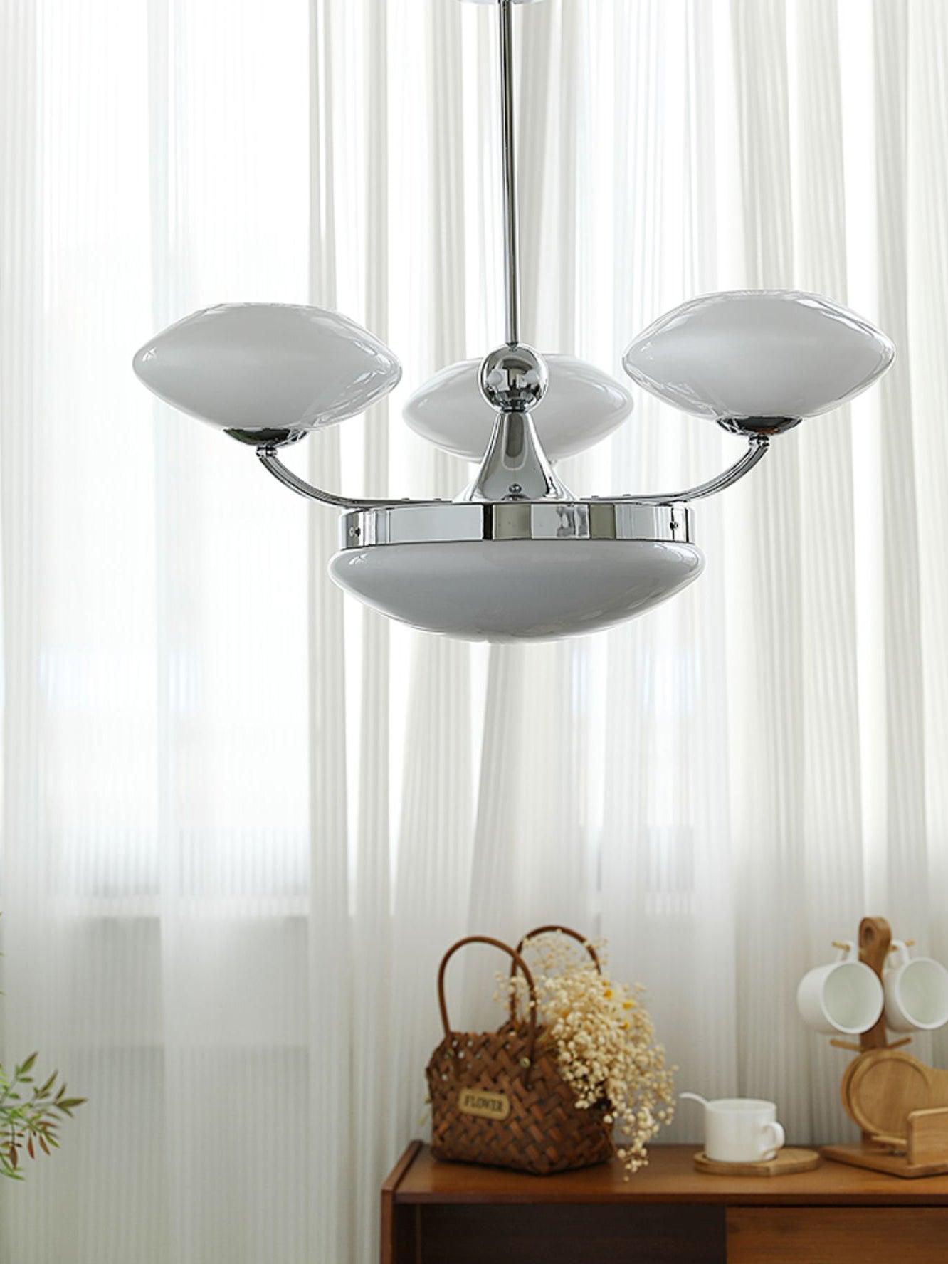 Aurelia Classic Glass Chandelier-Neutral Decor