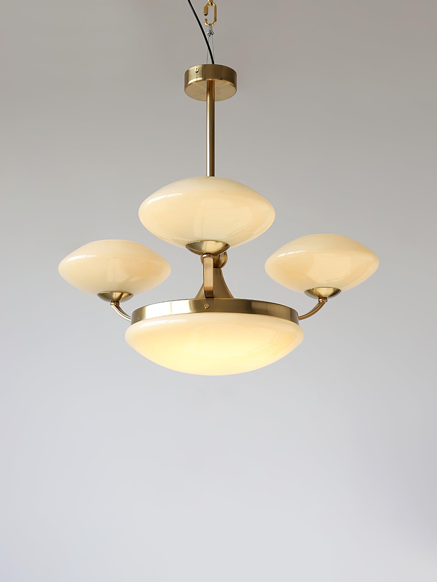 Aurelia Classic Glass Chandelier-Neutral Decor