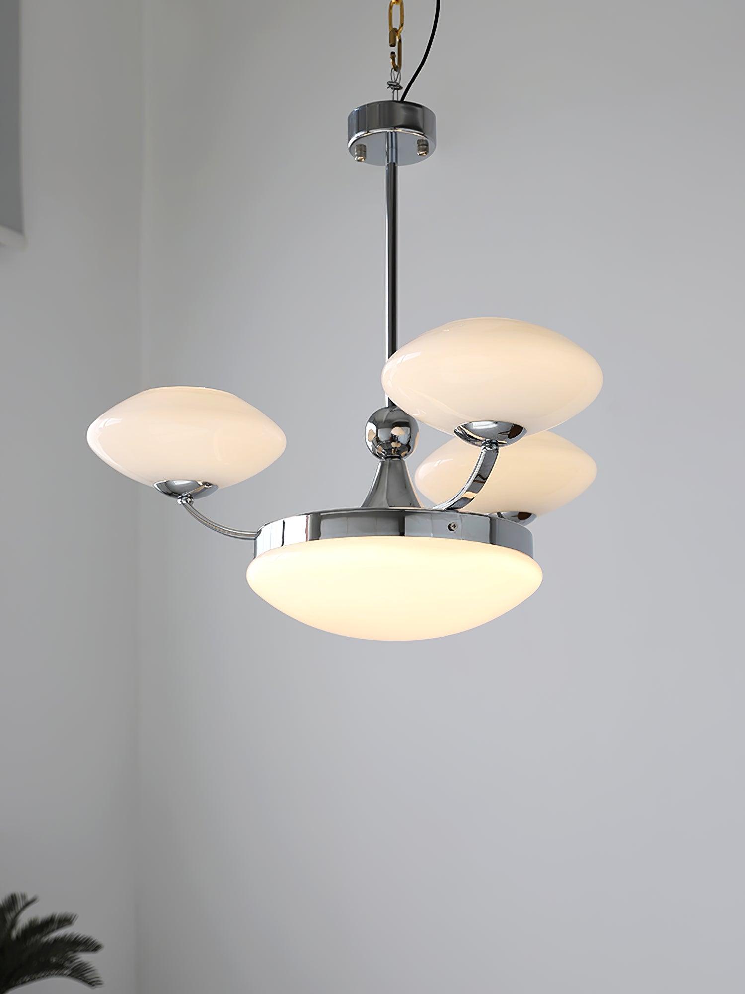 Aurelia Classic Glass Chandelier-Neutral Decor