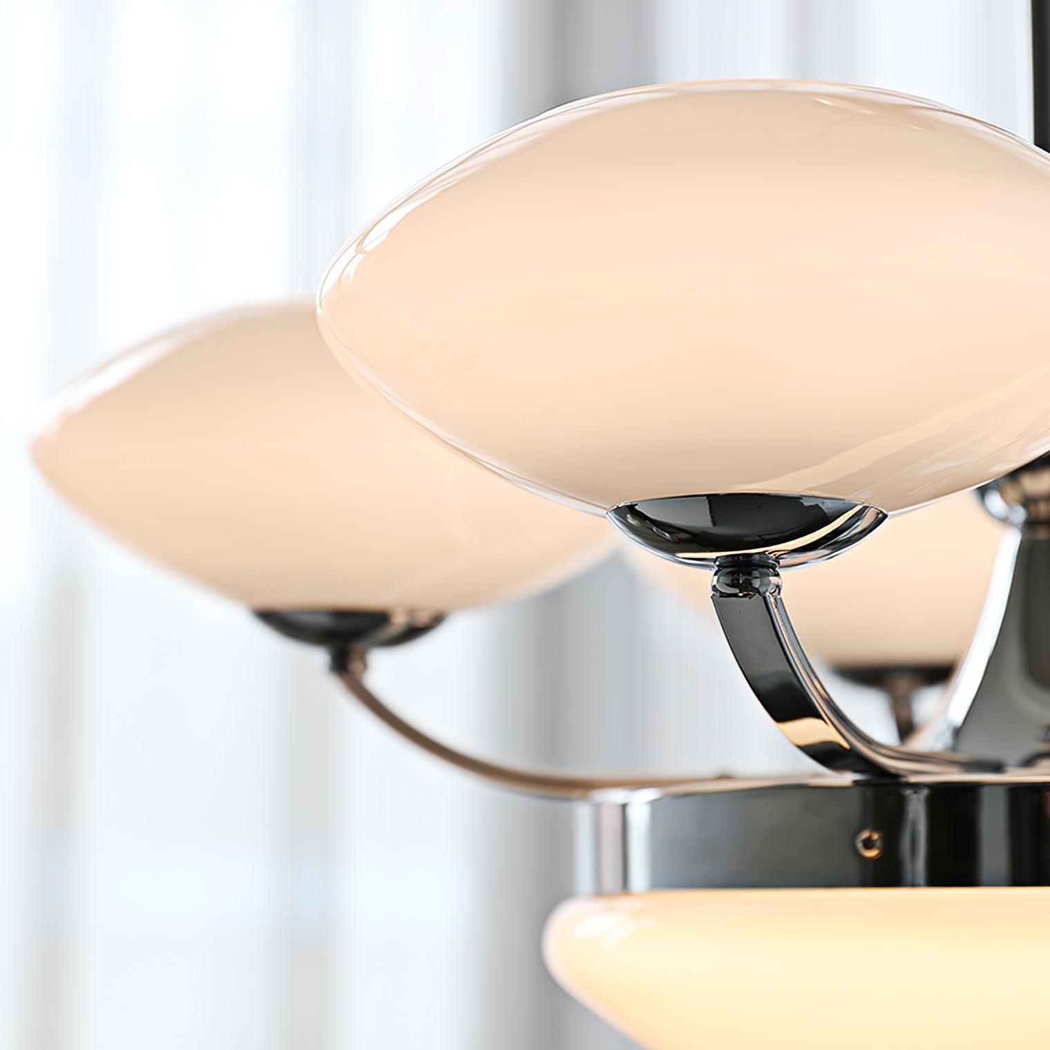 Aurelia Classic Glass Chandelier-Neutral Decor
