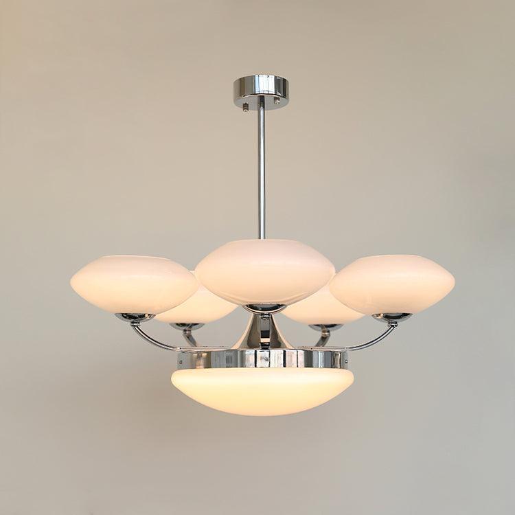 Aurelia Classic Glass Chandelier-Neutral Decor