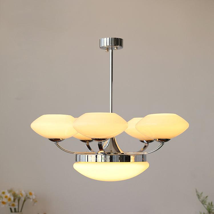 Aurelia Classic Glass Chandelier-Neutral Decor