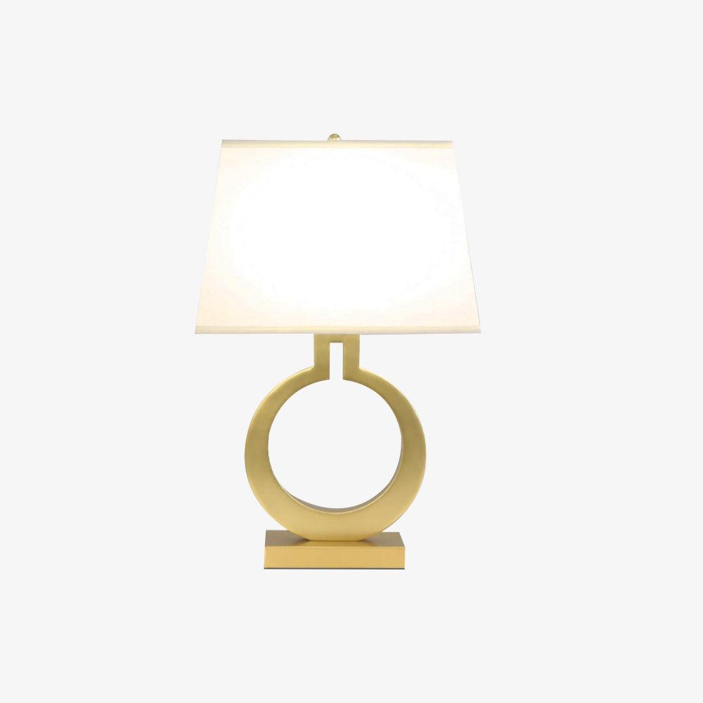 Lyrace Fabric Cozy Table Lamp-Neutral Decor